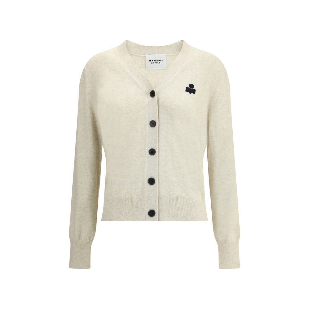 Isabel Marant Étoile Weißer Strickcardigan aus Baumwolle