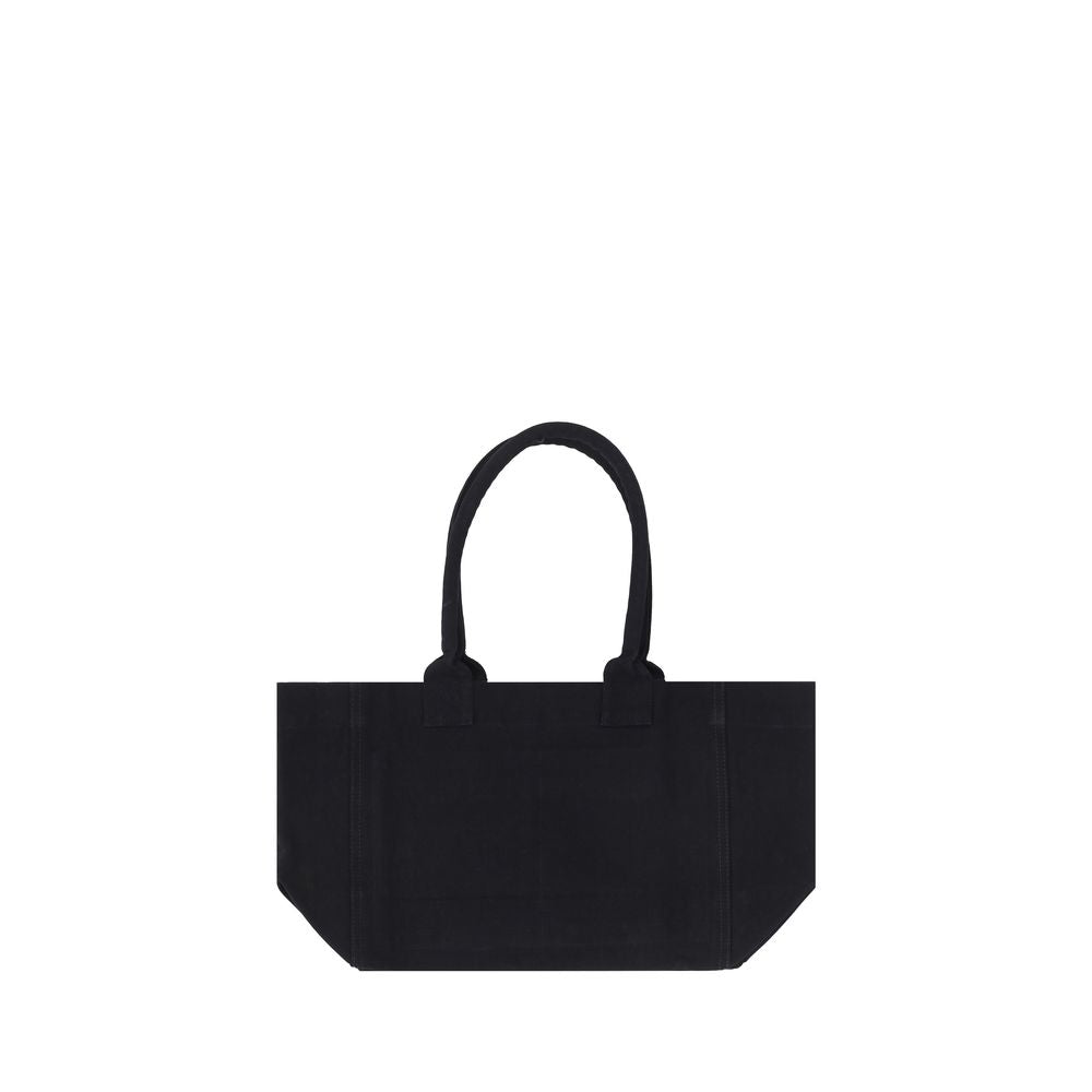 Isabel Marant Schwarze Baumwoll-Umhängetasche