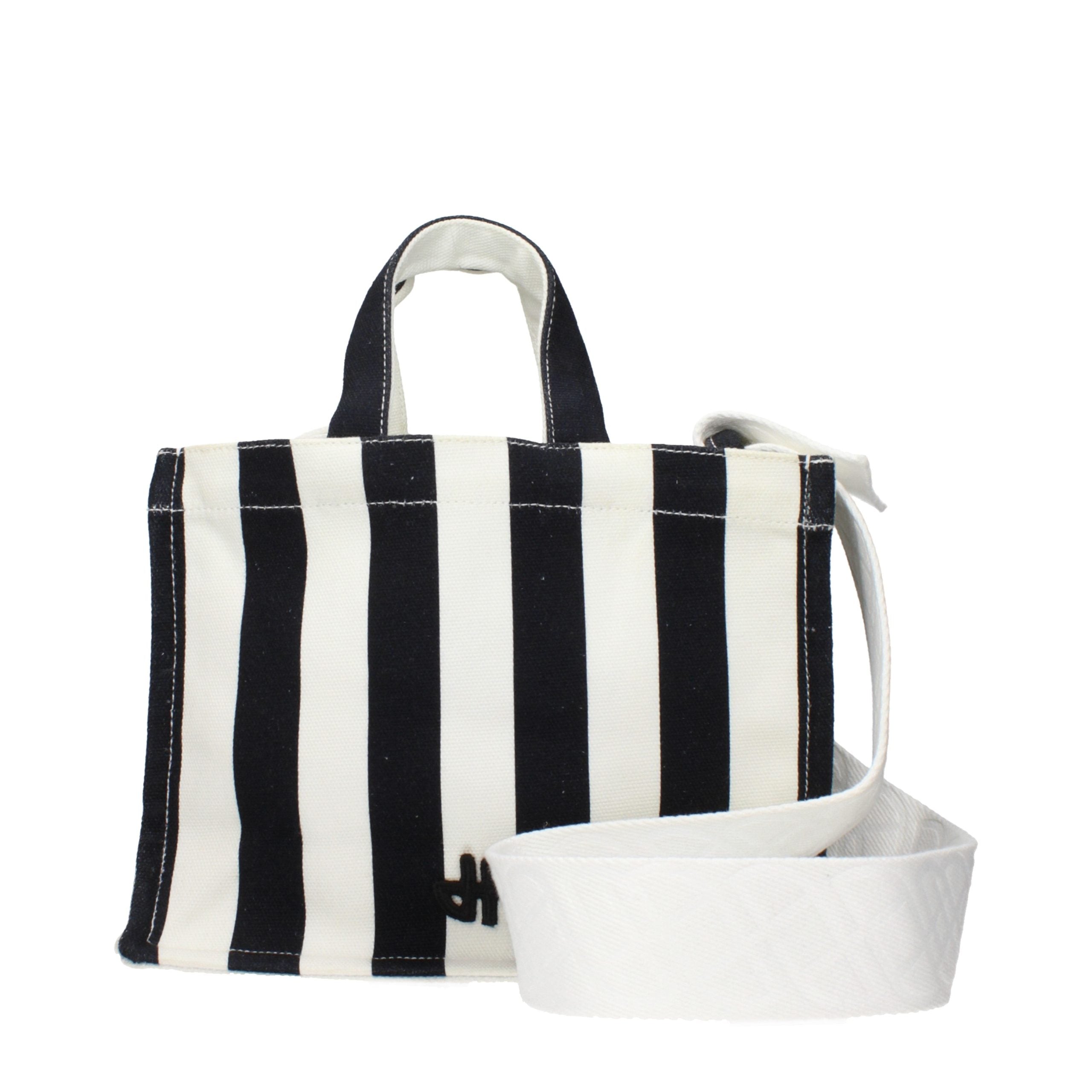 Patou Schwarze Stoffhandtasche