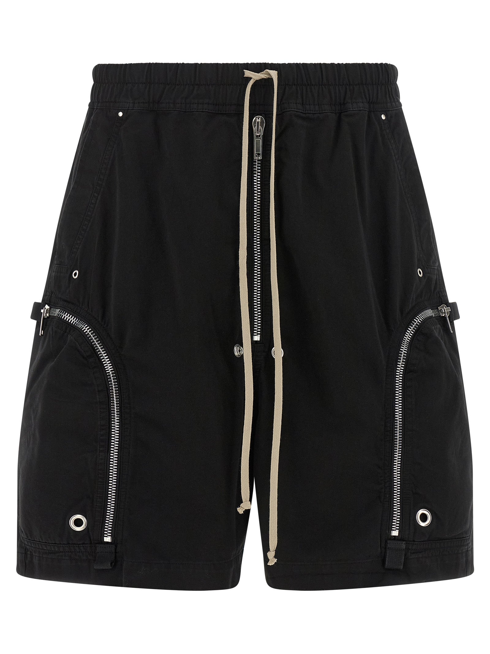 DRKSHDW Schwarze Baumwoll-Bermudashorts