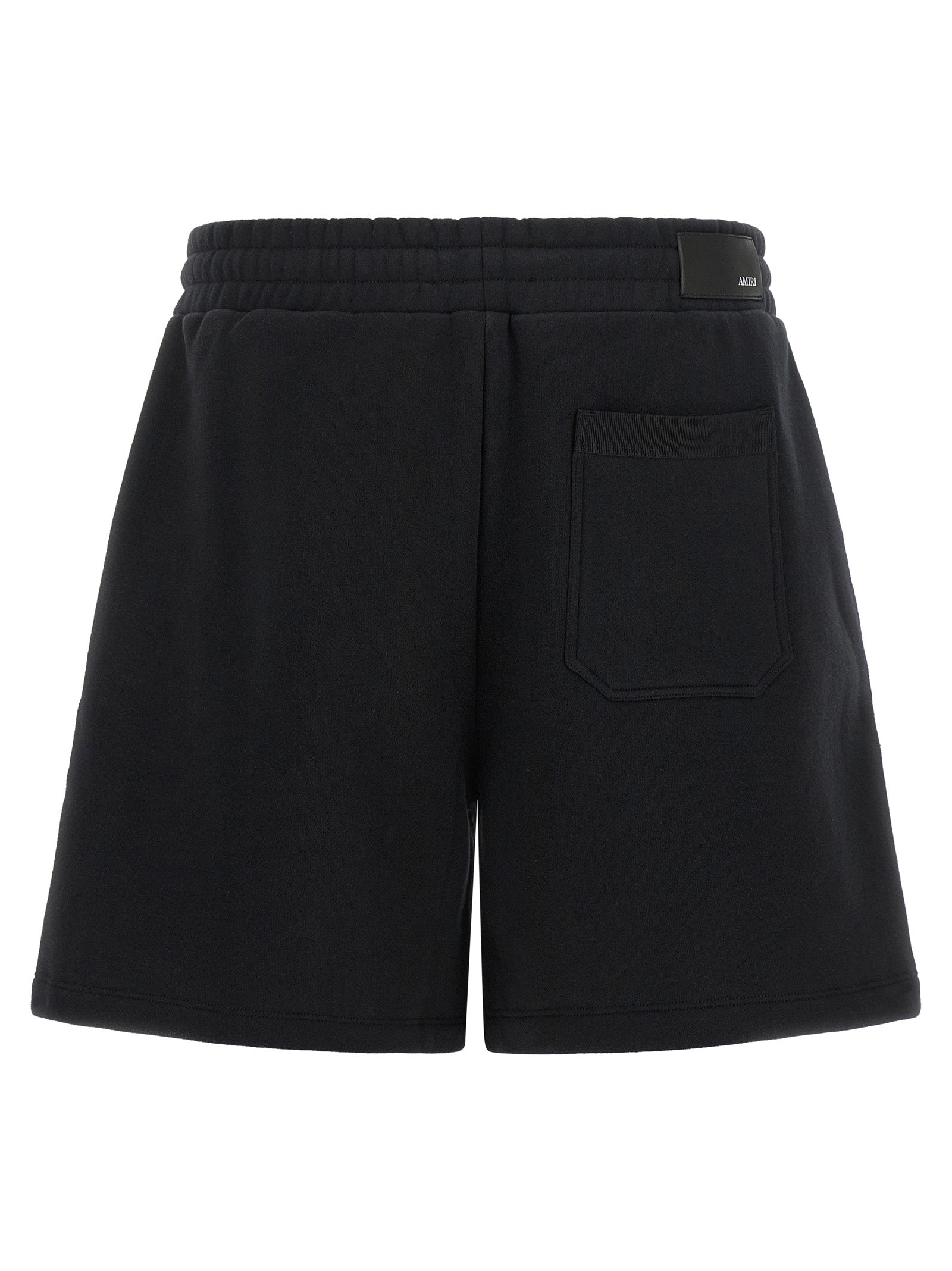Amiri Schwarze Baumwoll-Bermudashorts