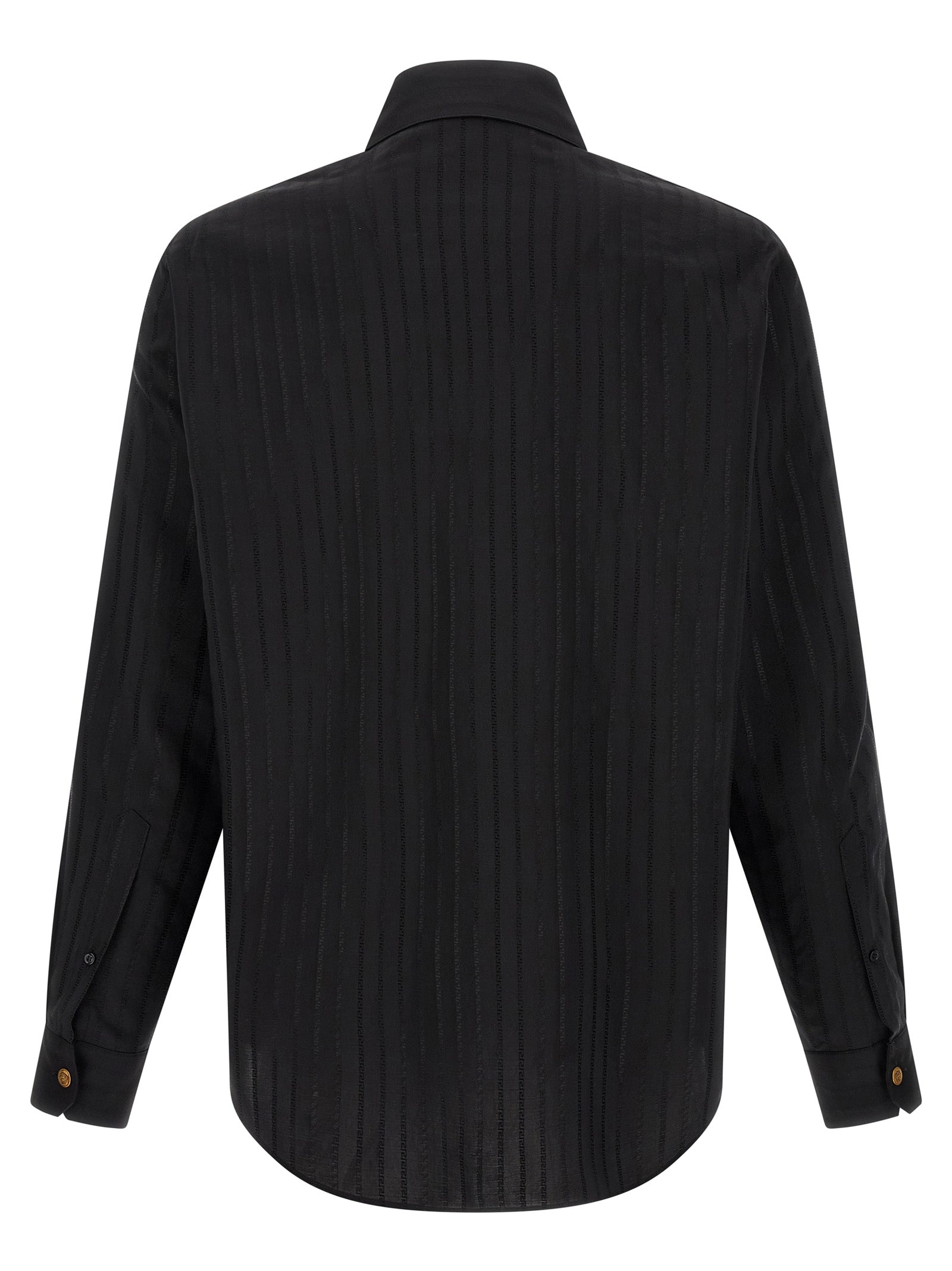 Versace Schwarze Baumwollbluse