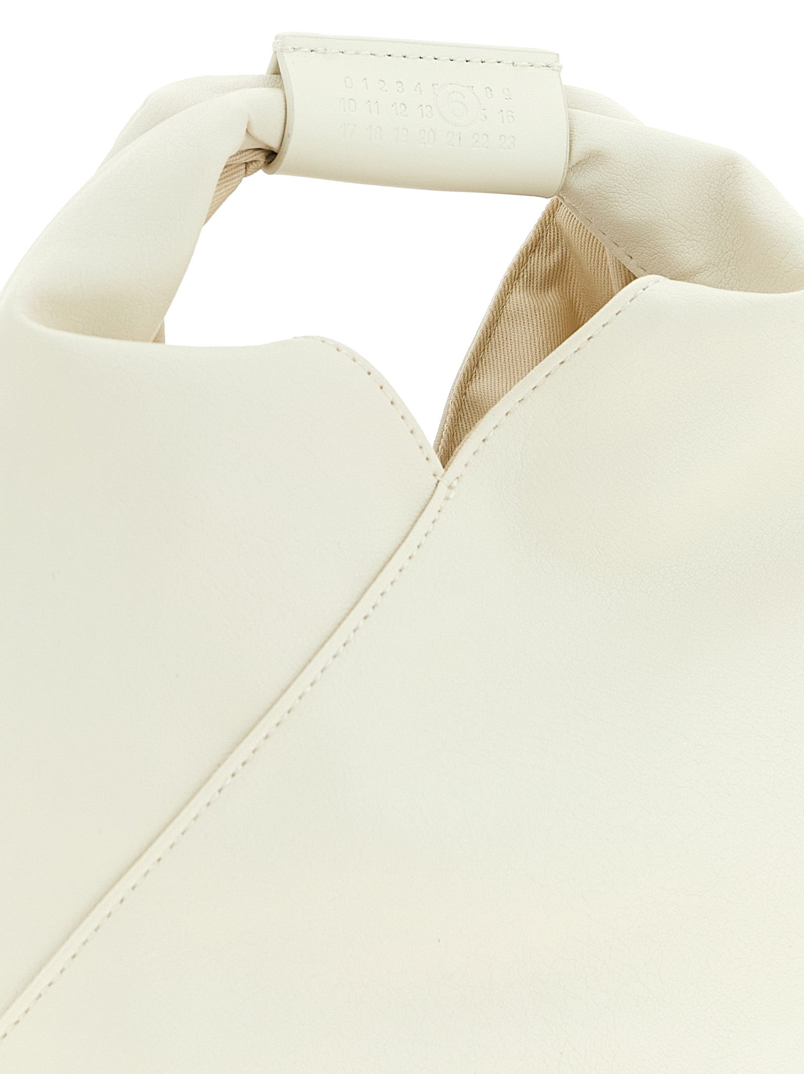 MM6 Maison Margiela Weiße Crossbody-Tasche aus Polyethylen