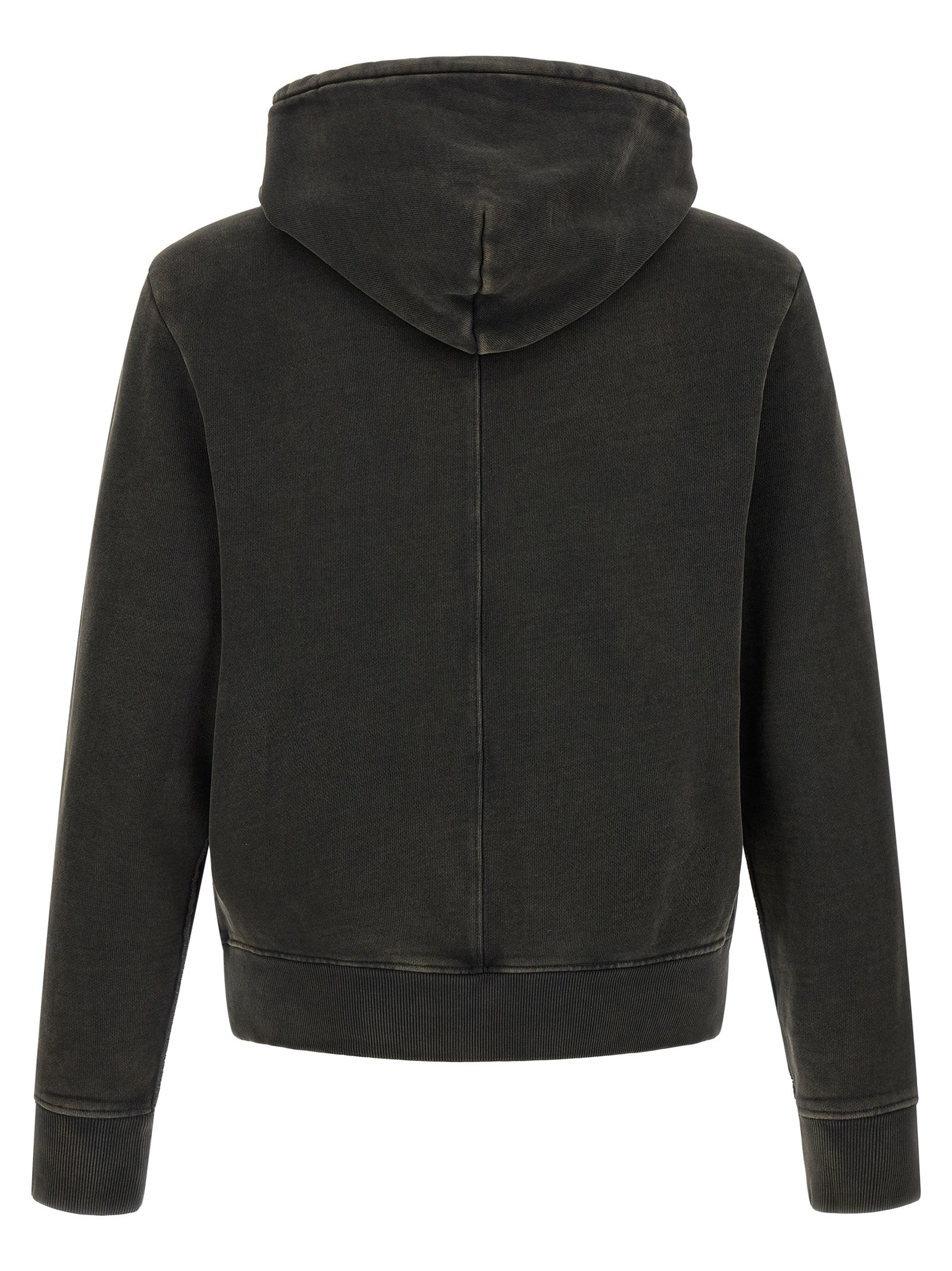 Entire Studios Schwarzer Baumwoll-Sweatshirt