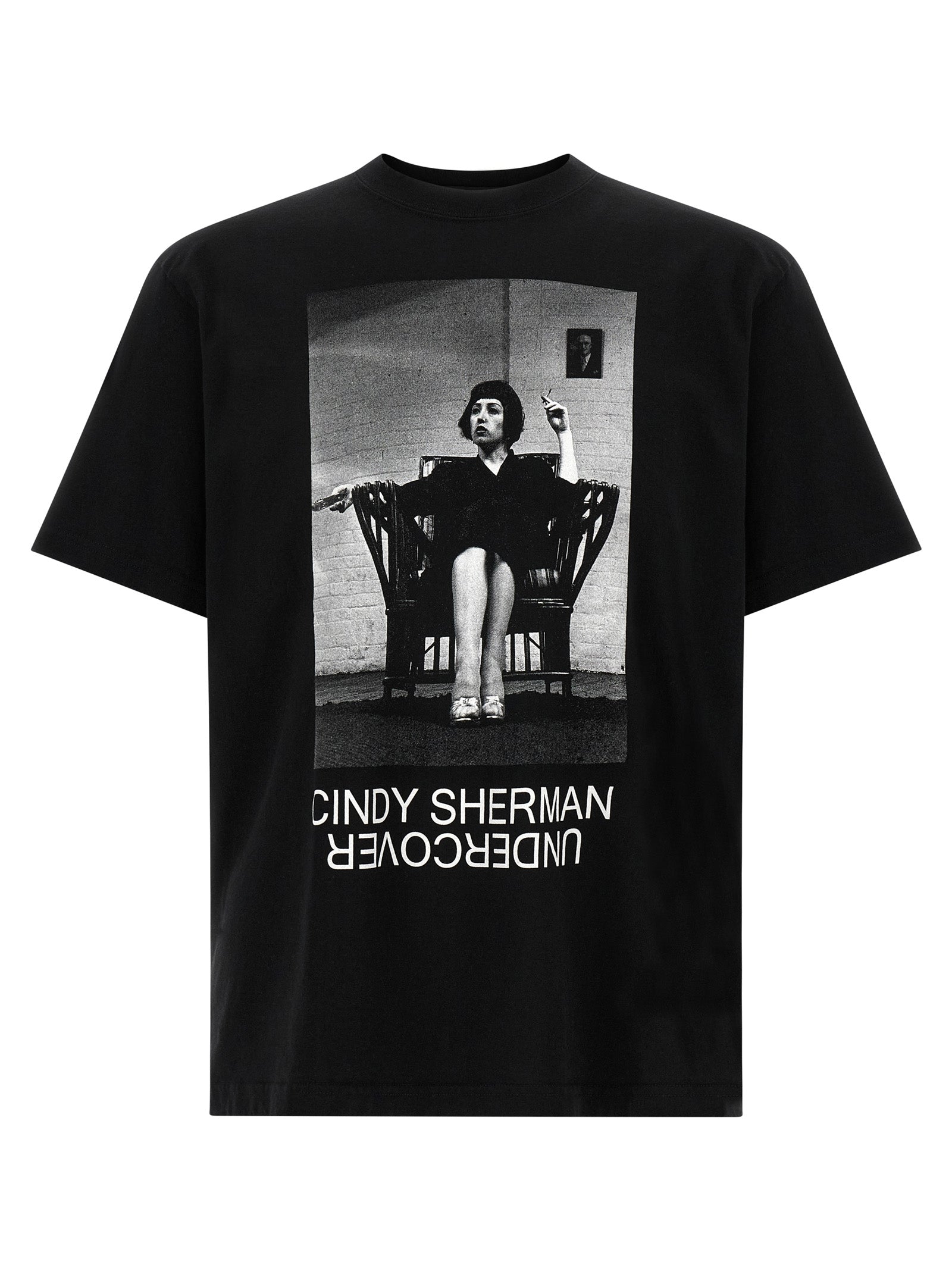 Undercover Schwarzes Baumwoll-T-Shirt