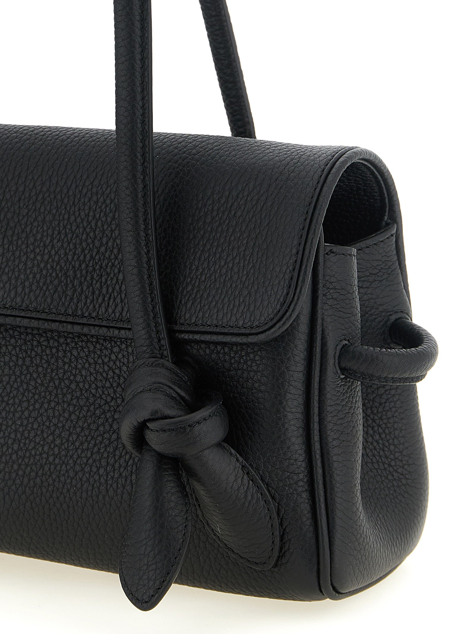 Jacquemus Schwarze Kalbsleder-Handtasche