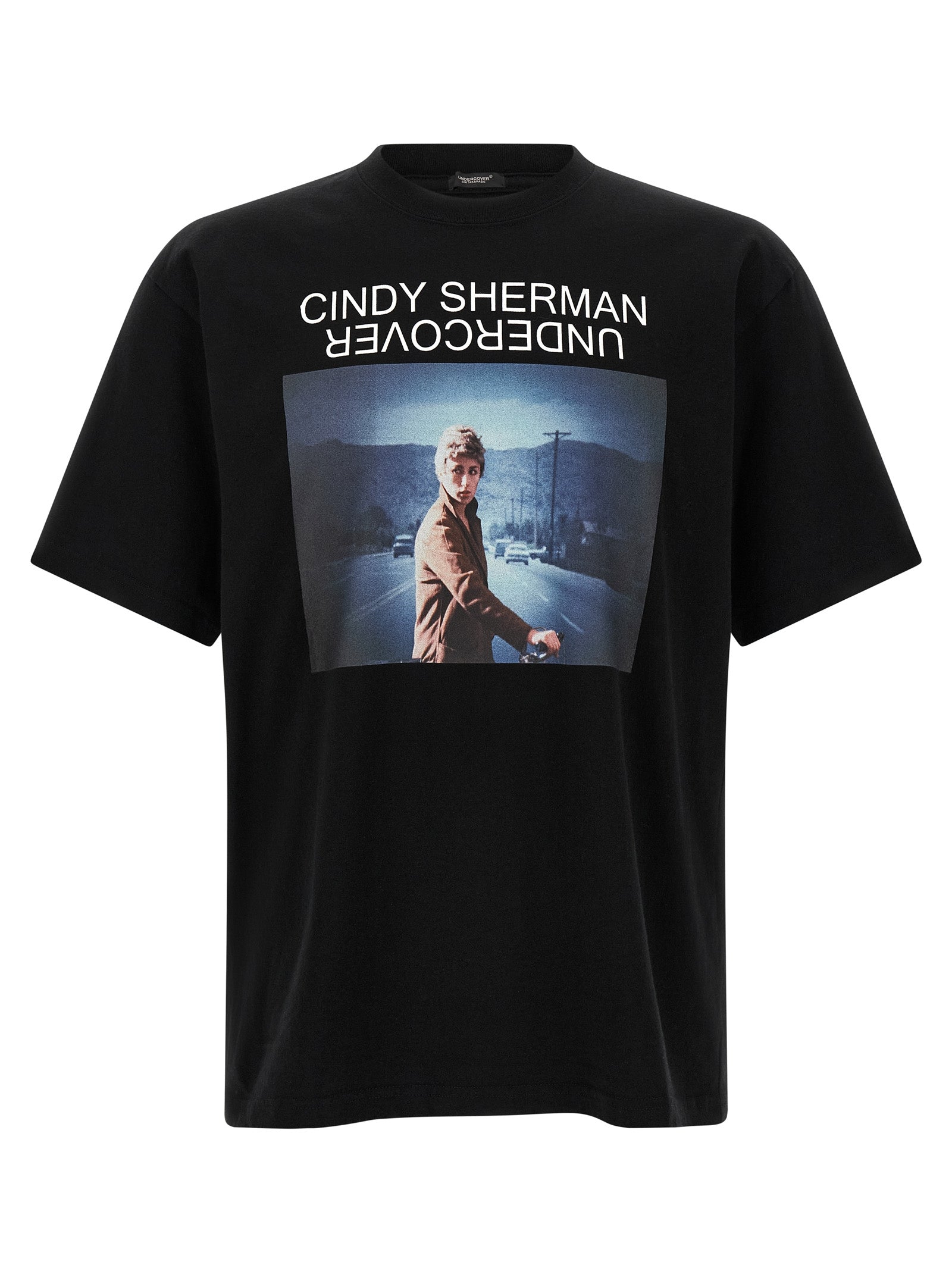 Undercover Schwarzes Baumwoll-T-Shirt