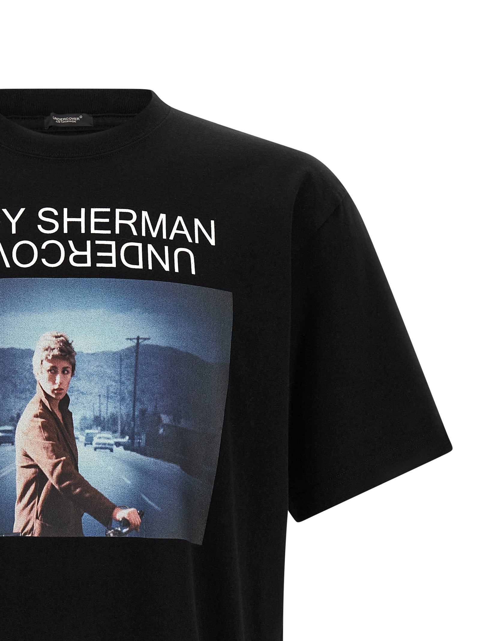 Undercover Schwarzes Baumwoll-T-Shirt