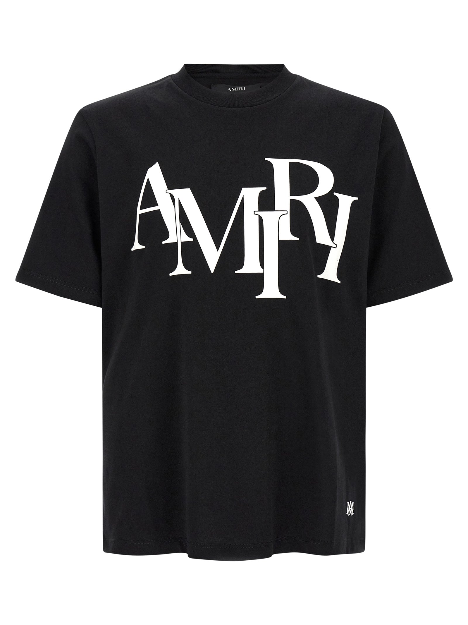 Amiri Schwarzes Baumwoll-T-Shirt