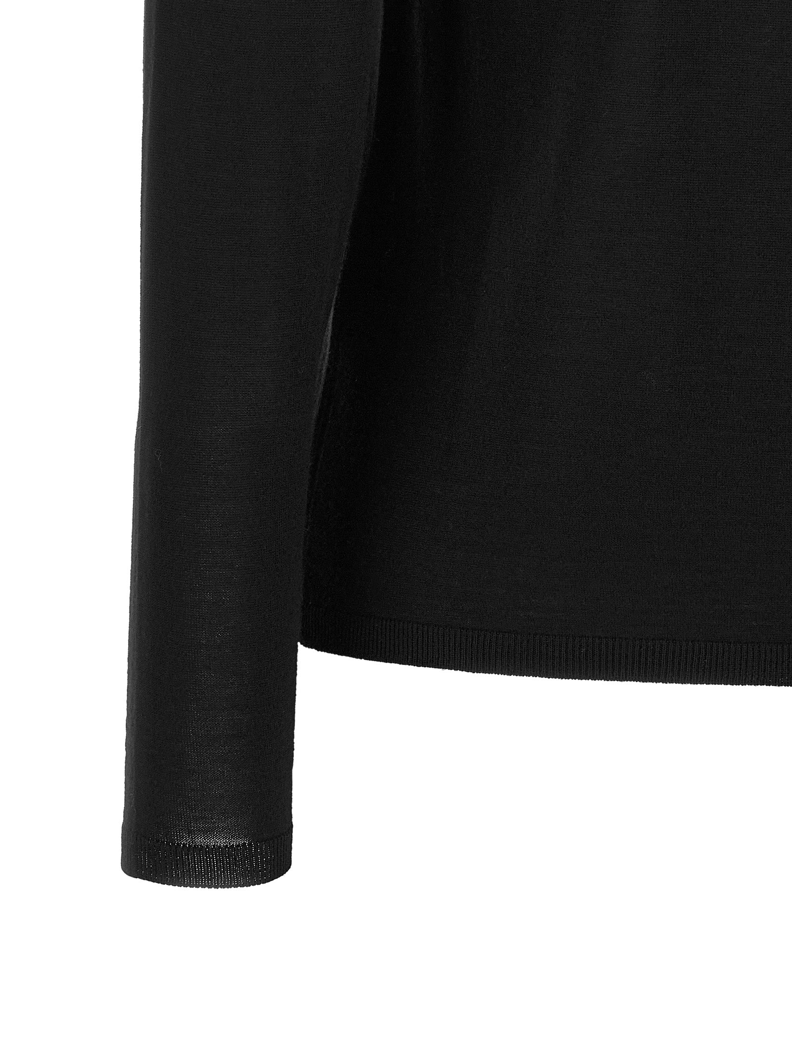 Max Mara Schwarzer Cardigan aus Schurwolle