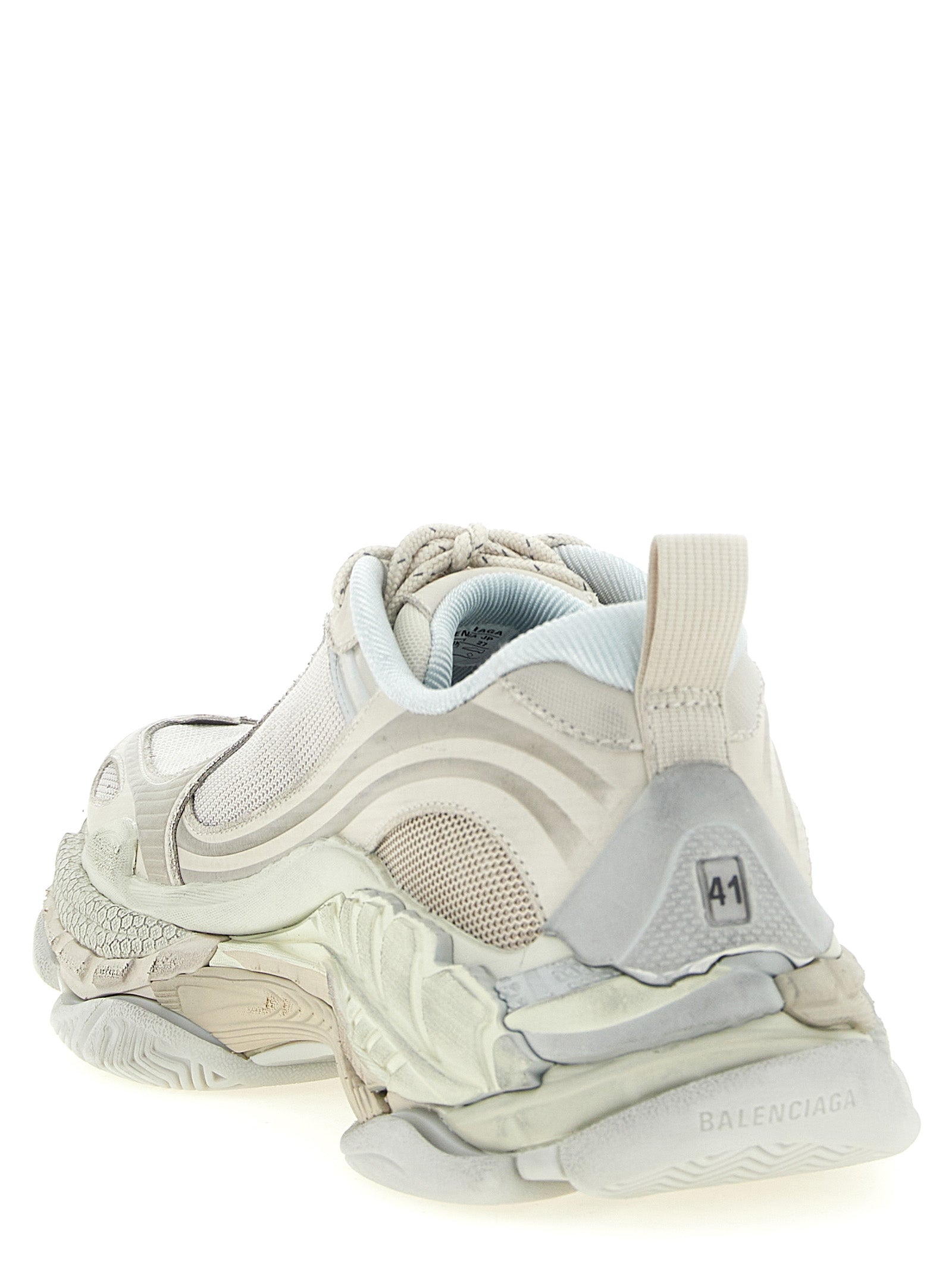 Balenciaga Weiße Sneaker aus Polyethylen
