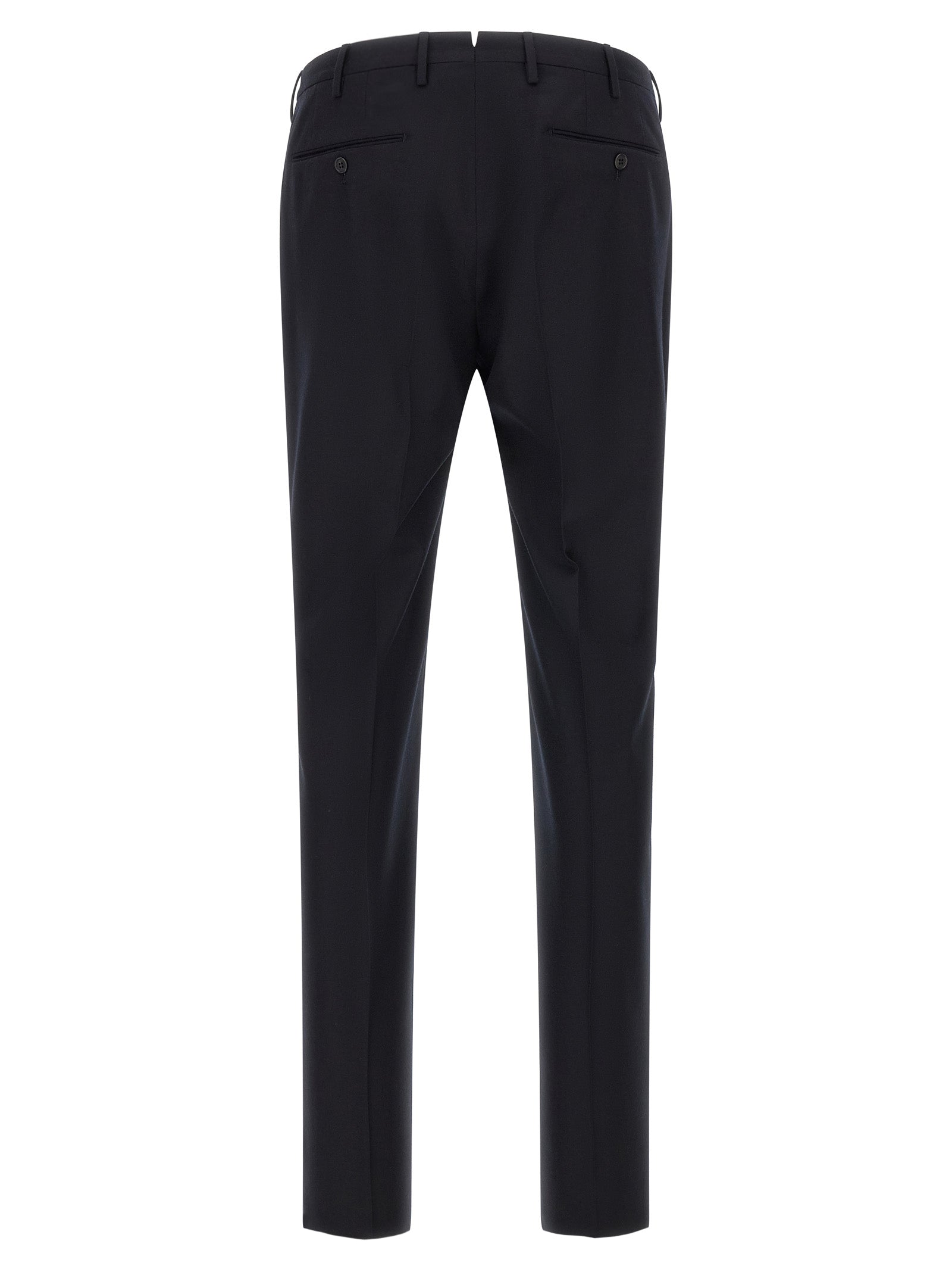 Incotex Blaue Hose aus reiner Schurwolle