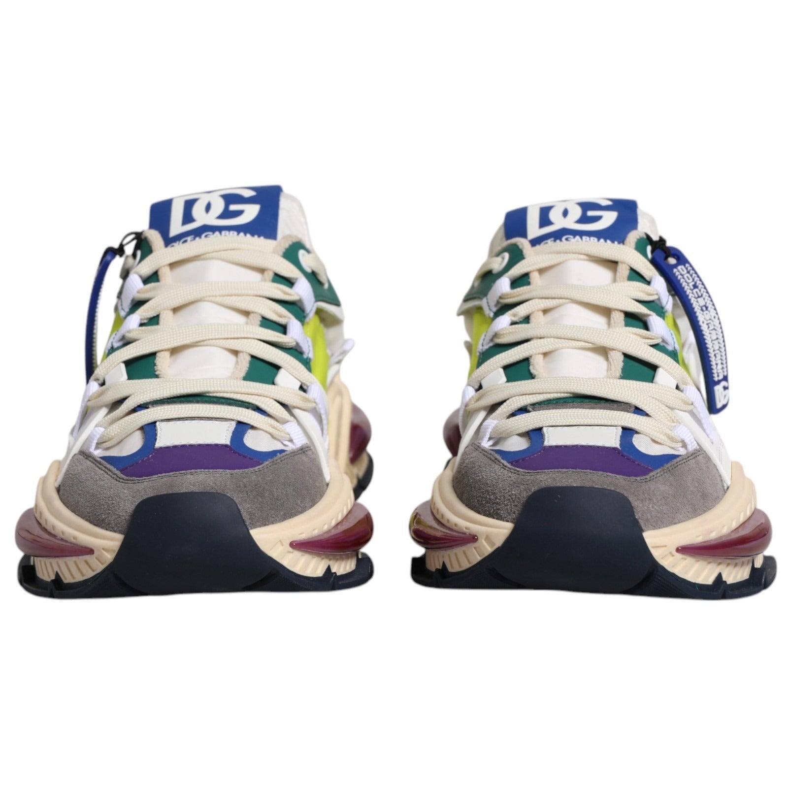 Dolce & Gabbana Multicolor Airmaster Low Top Turnschuhe Schuhe