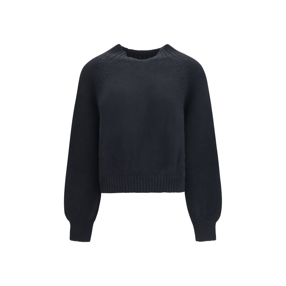Khaite Schwarzer Kaschmir-Pullover