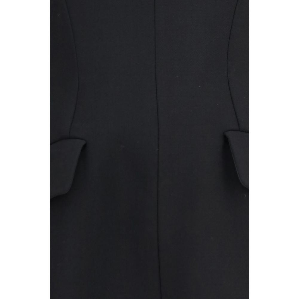 Max Mara Schwarzes Polyamid-Freizeitkleid