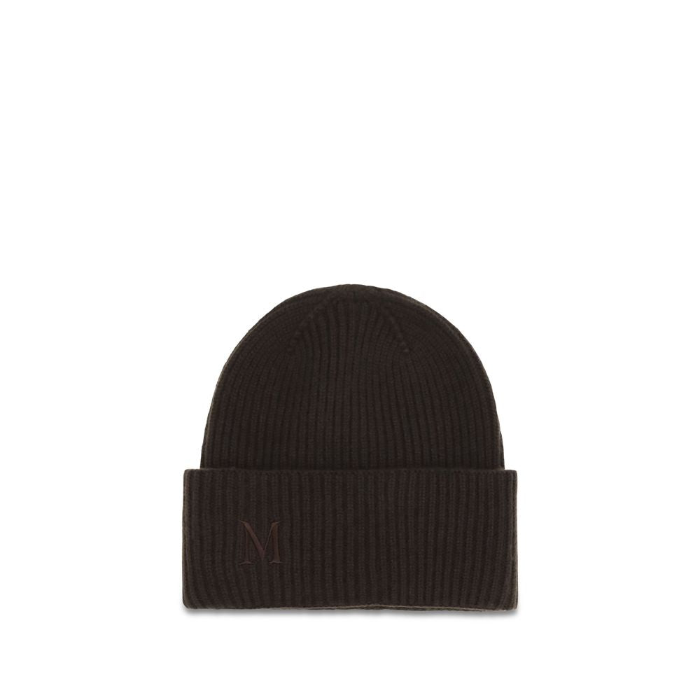 Max Mara Braune Kaschmirmütze