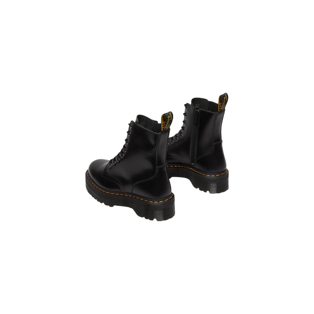 Dr. Martens Schwarze Leder-Stiefeletten