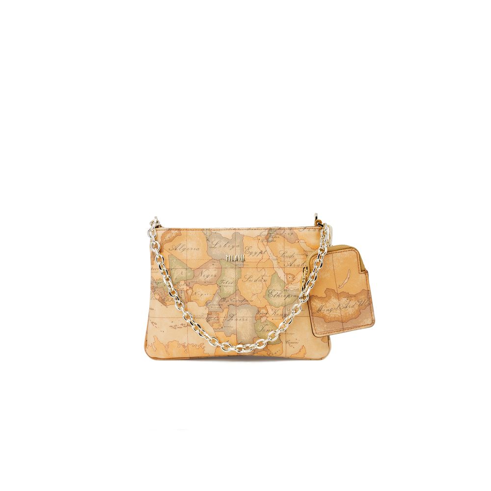 Alviero Martini Prima Classe Beige Leder Handtasche