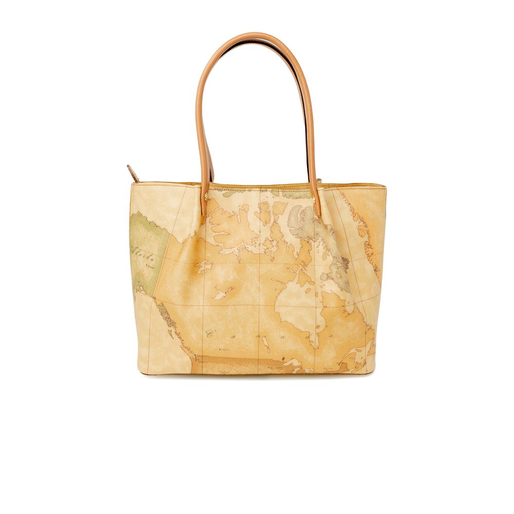 Alviero Martini Prima Classe Beige Leder Handtasche