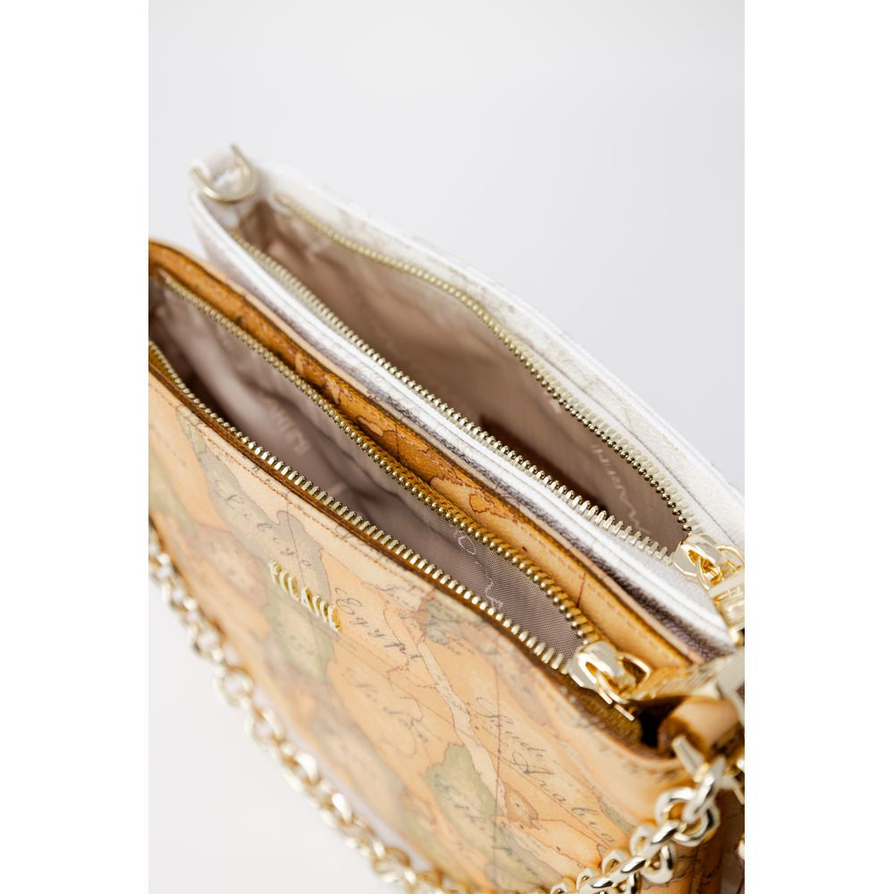 Alviero Martini Prima Classe Beige Leder Handtasche