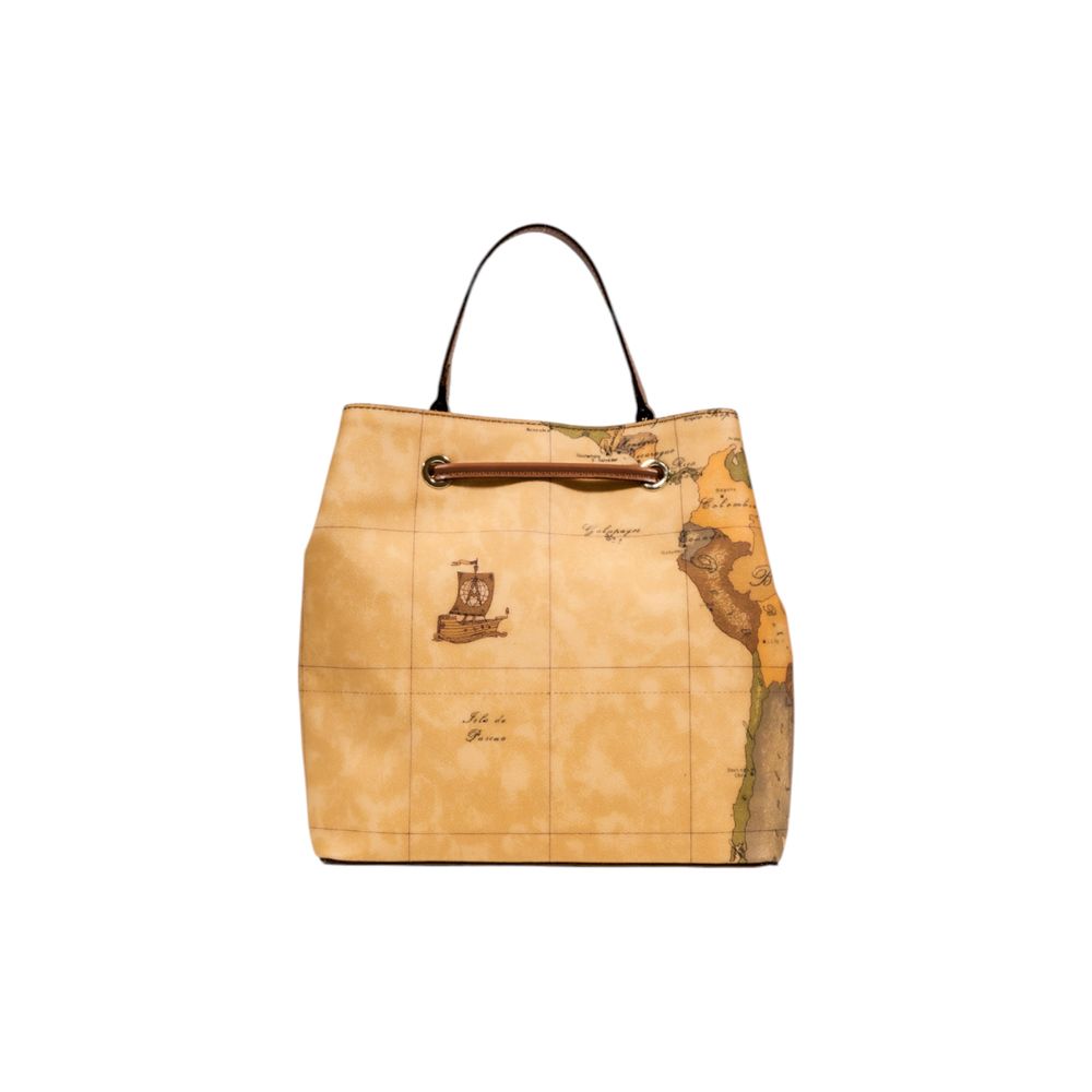 Alviero Martini Prima Classe Beige Leder Handtasche