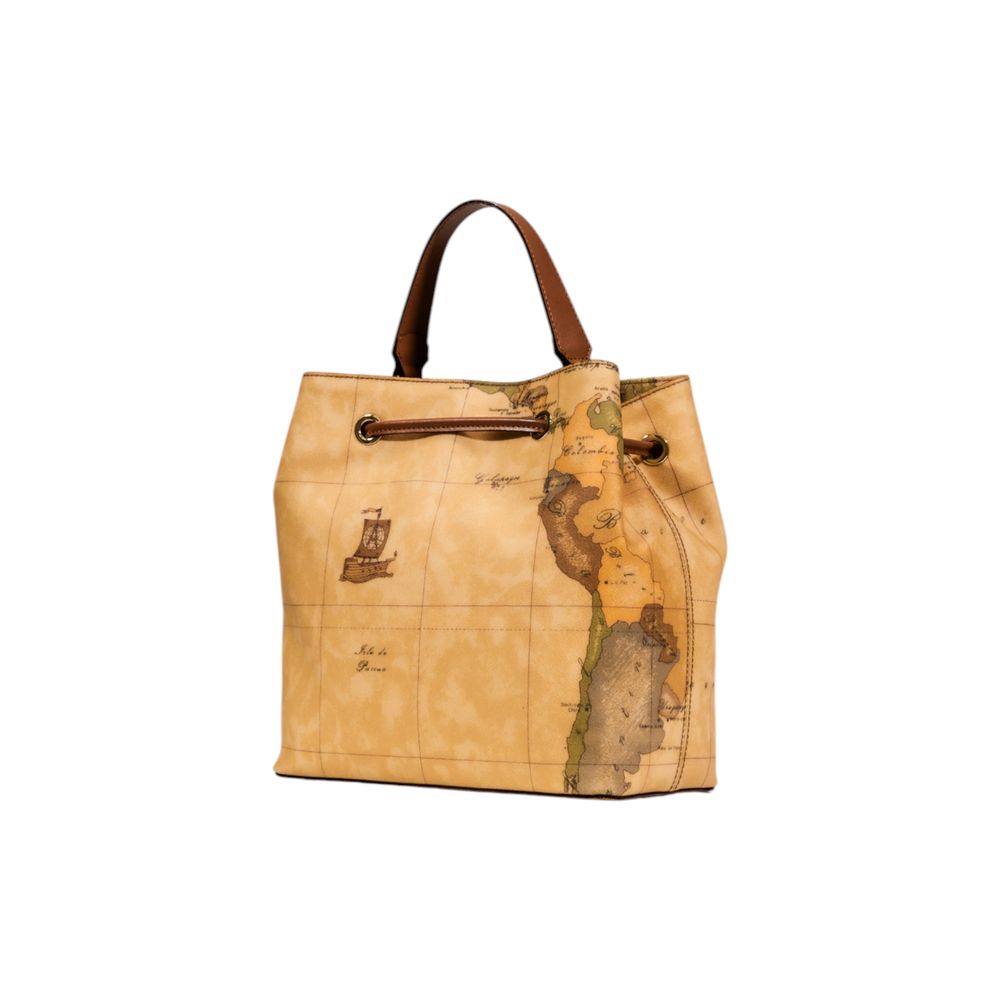 Alviero Martini Prima Classe Beige Leder Handtasche