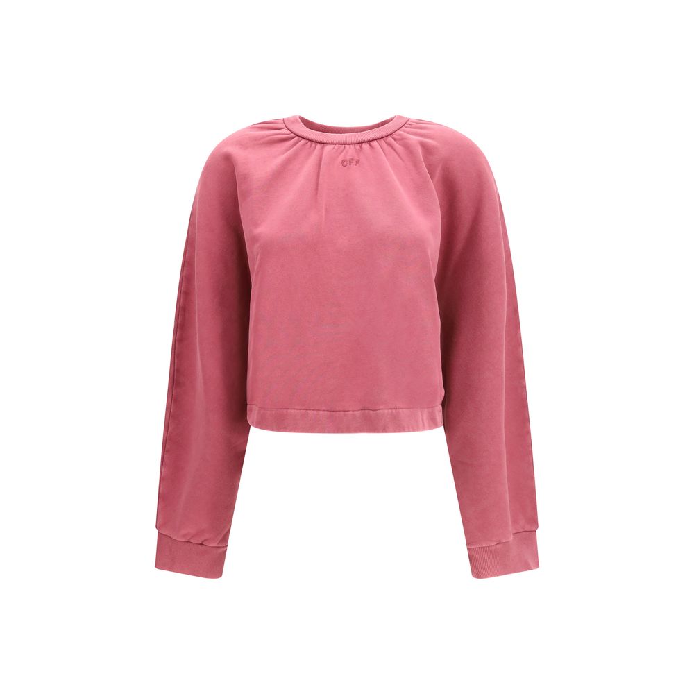 Off-White Mehrfarbiger Baumwollpullover