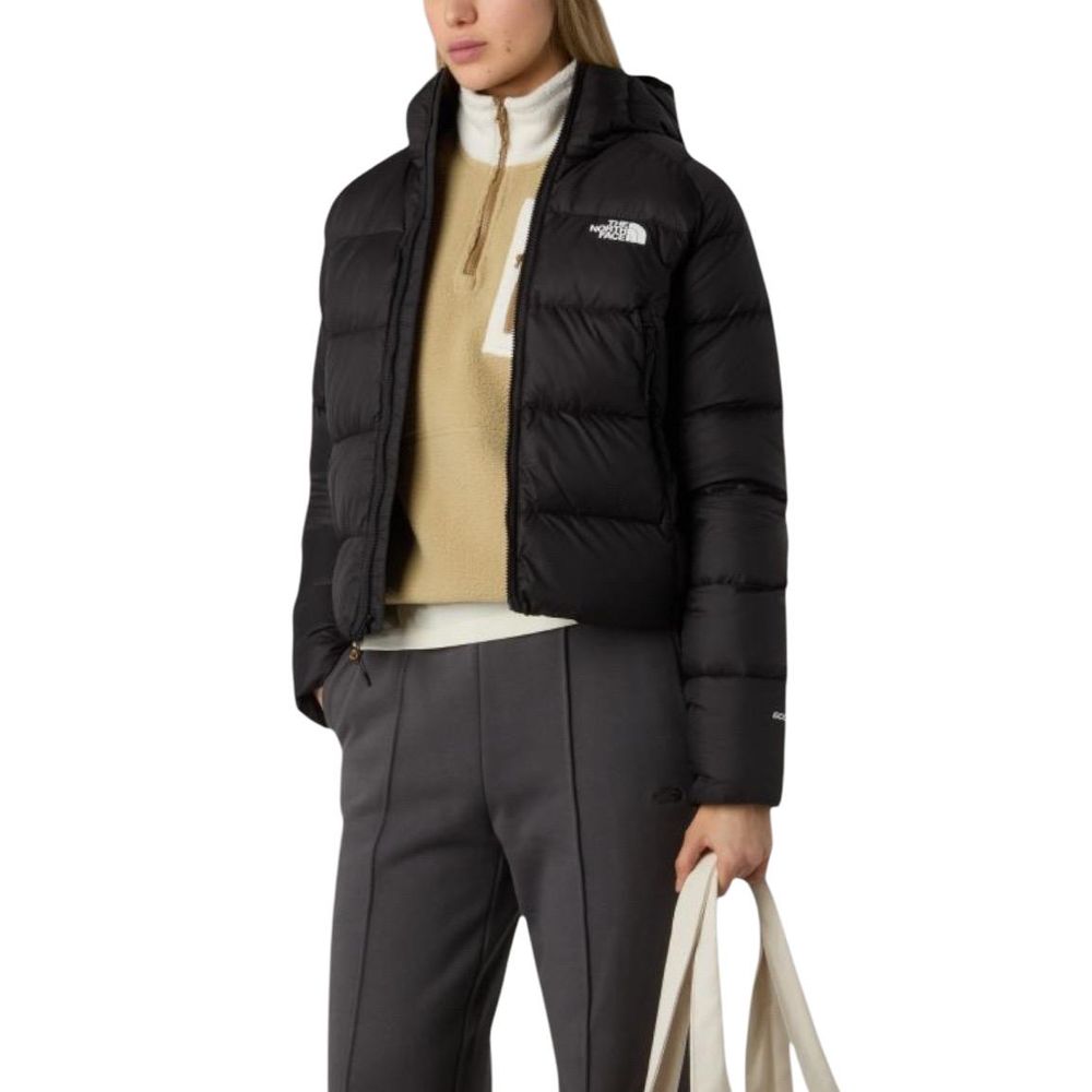 The North Face Schwarze Nylon-Shell-Jacke