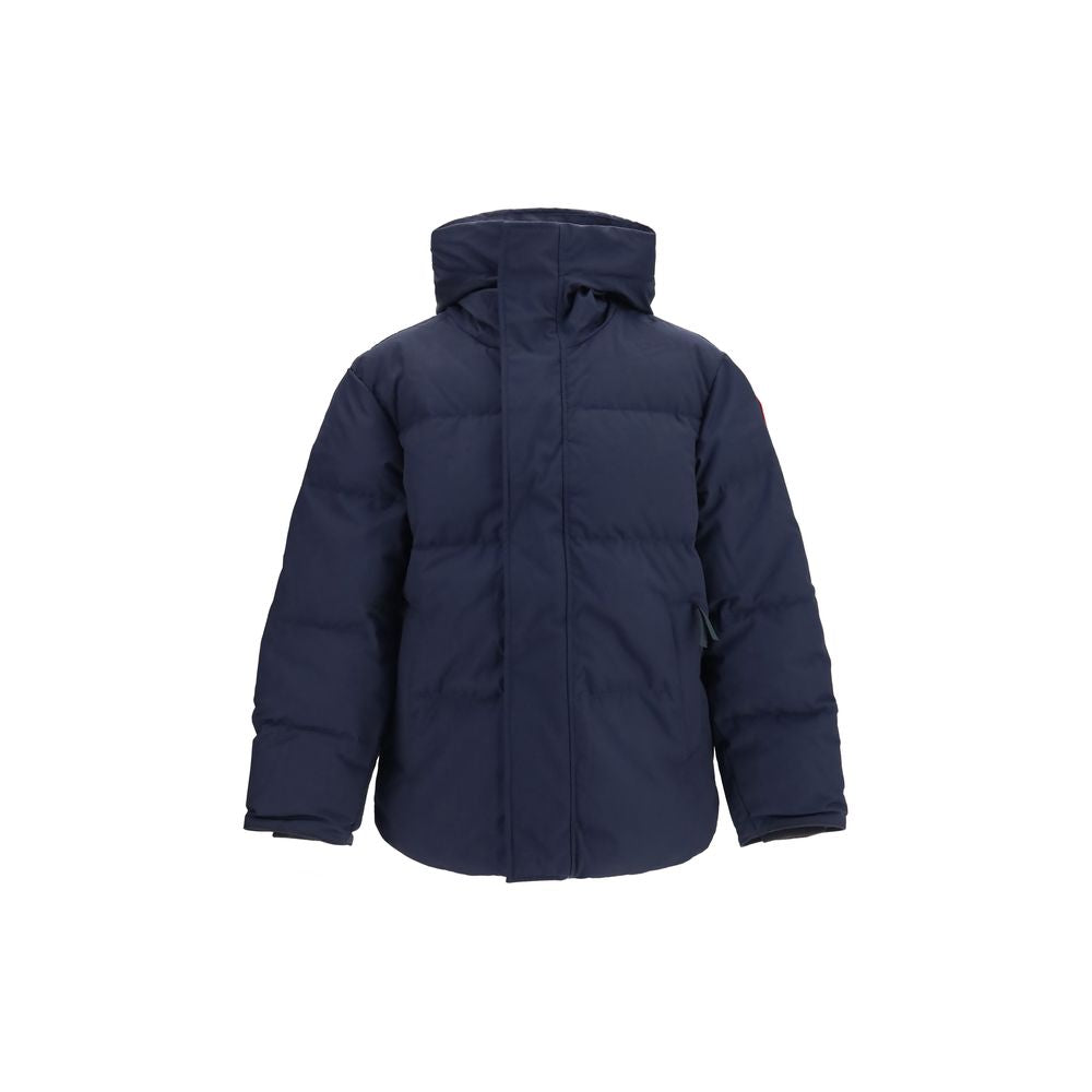Canada Goose Blauer Parka aus recyceltem Polyester