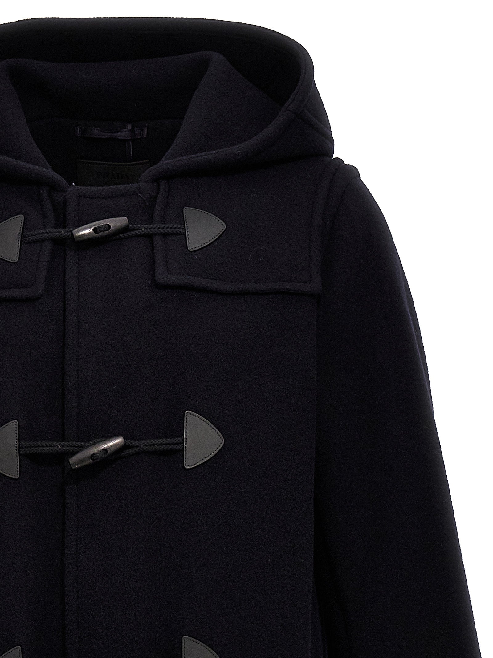 Prada Blauer Wollmantel
