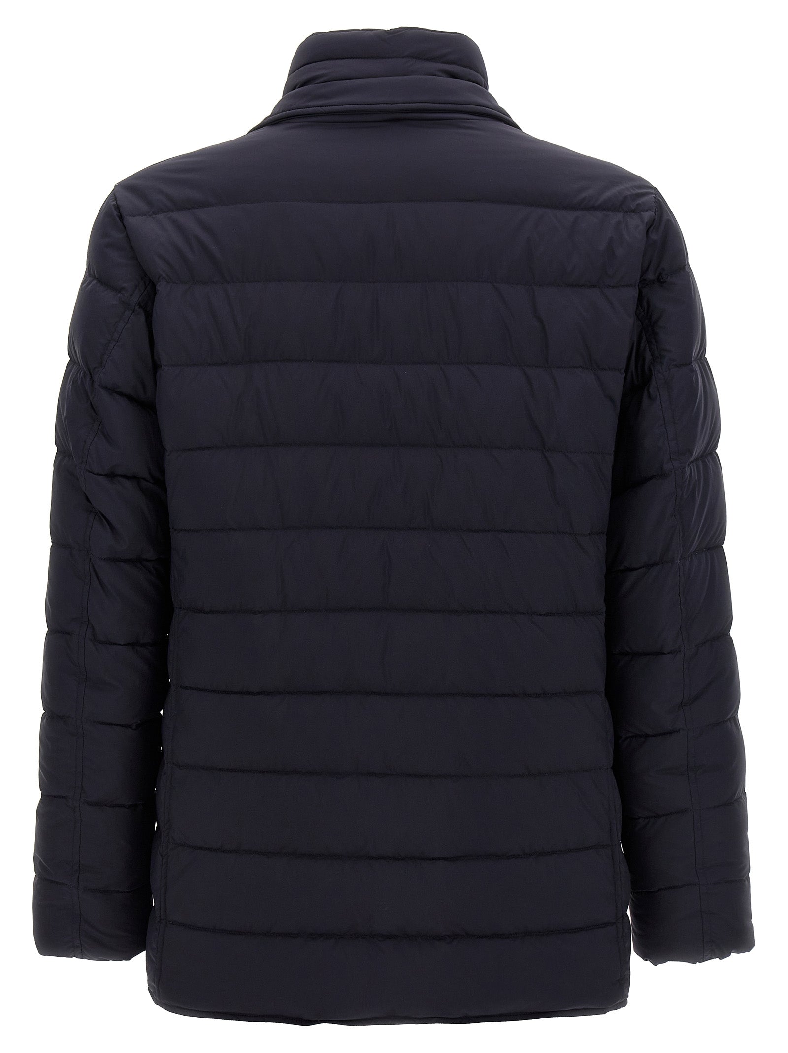 Herno Blauer Mantel aus Polyamid