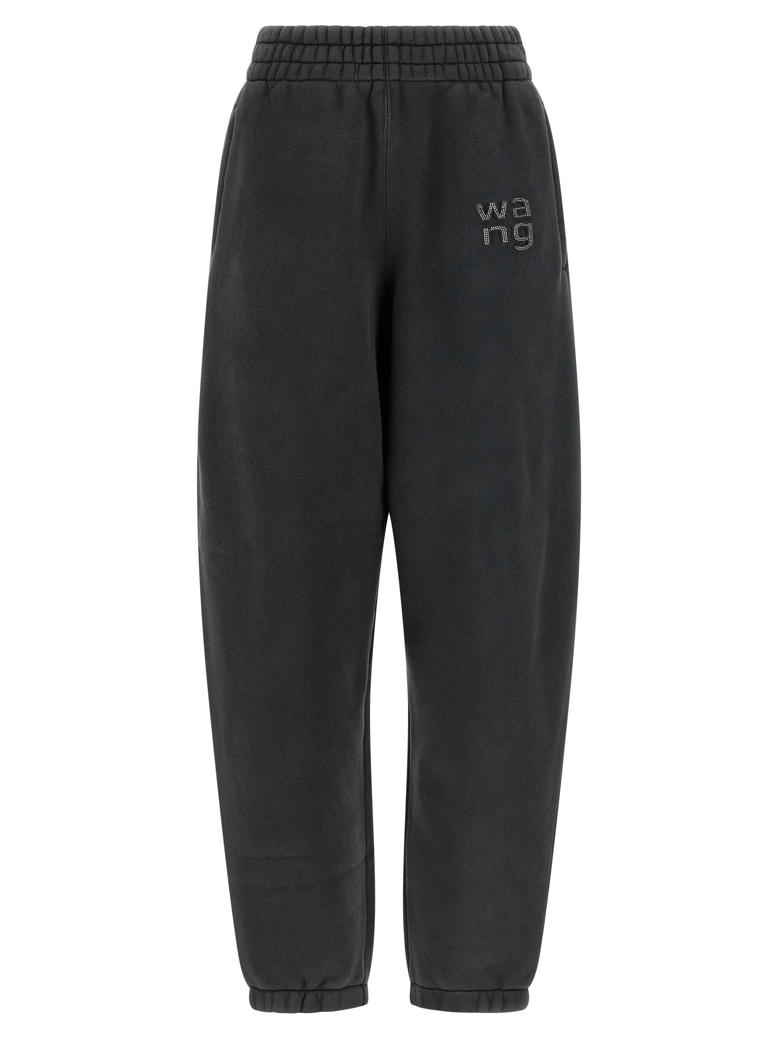 T BY ALEXANDER WANG Schwarze Baumwoll-Jogginghose (Trainingshose)