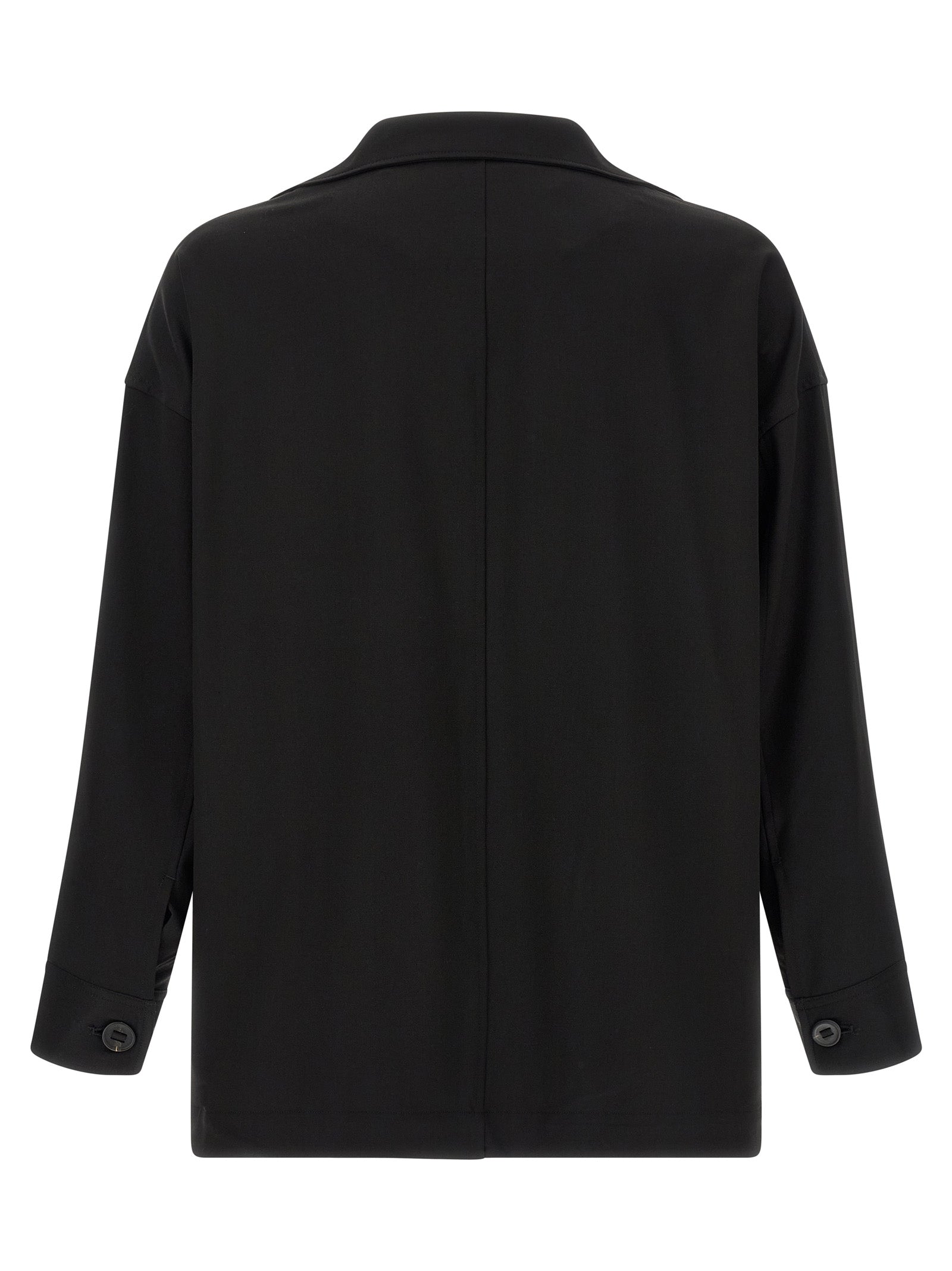 Y-3 Schwarzer Wollblazer