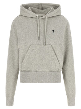 Ami Paris Grauer Baumwollpullover