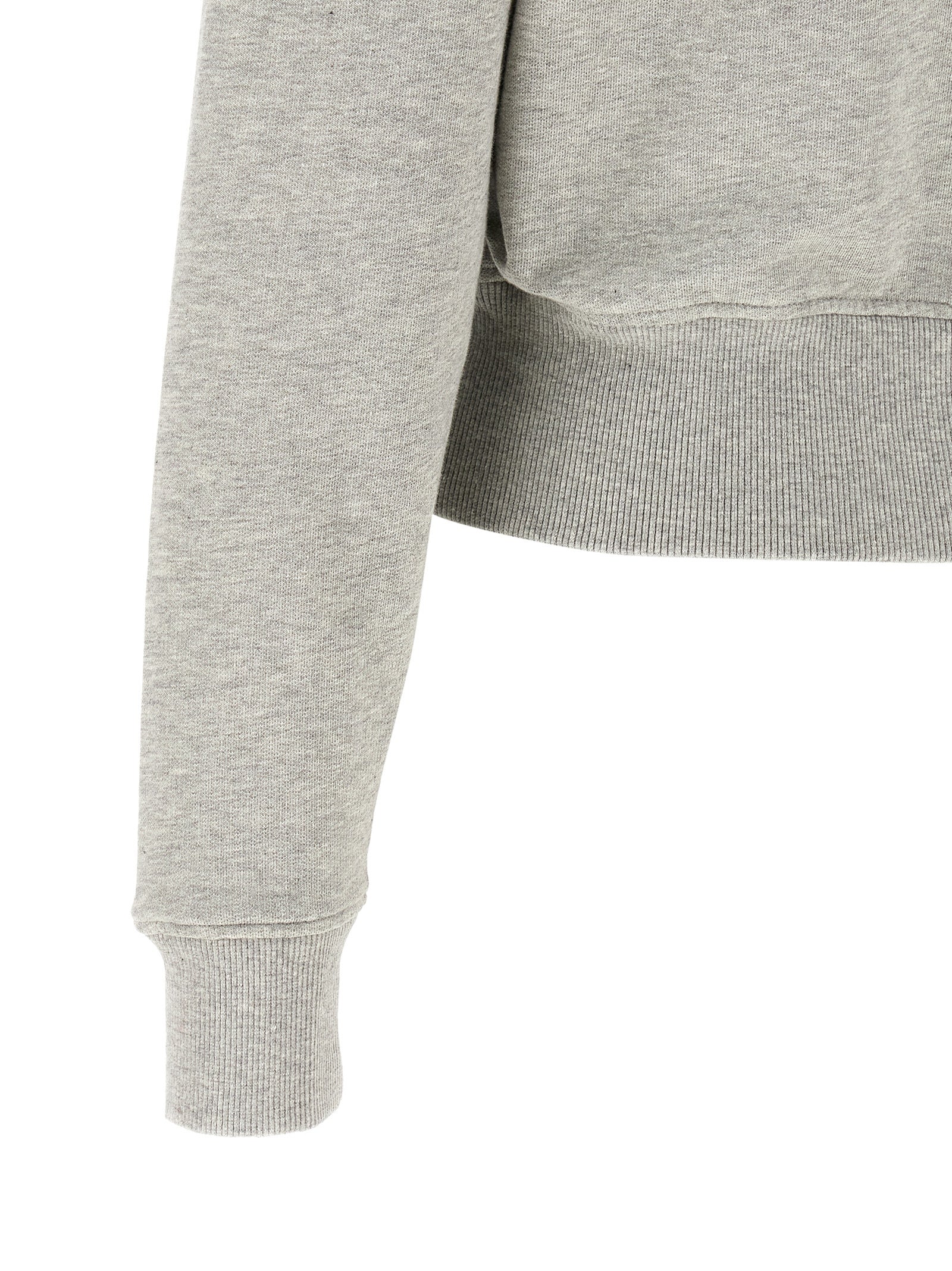 Ami Paris Grauer Baumwollpullover