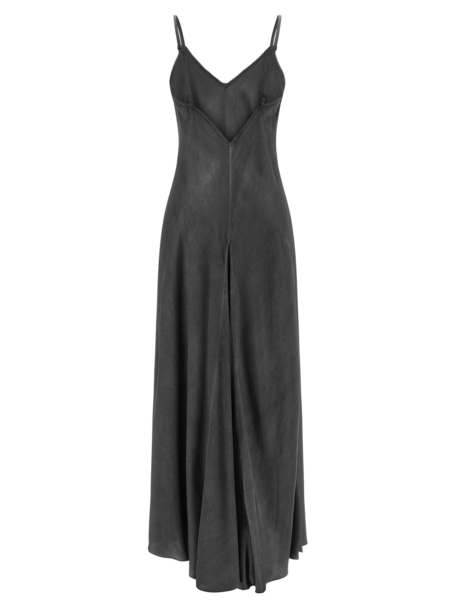 PINKO Schwarzes Viskose-Maxikleid