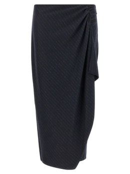 PINKO Blauer Polyester-Minirock