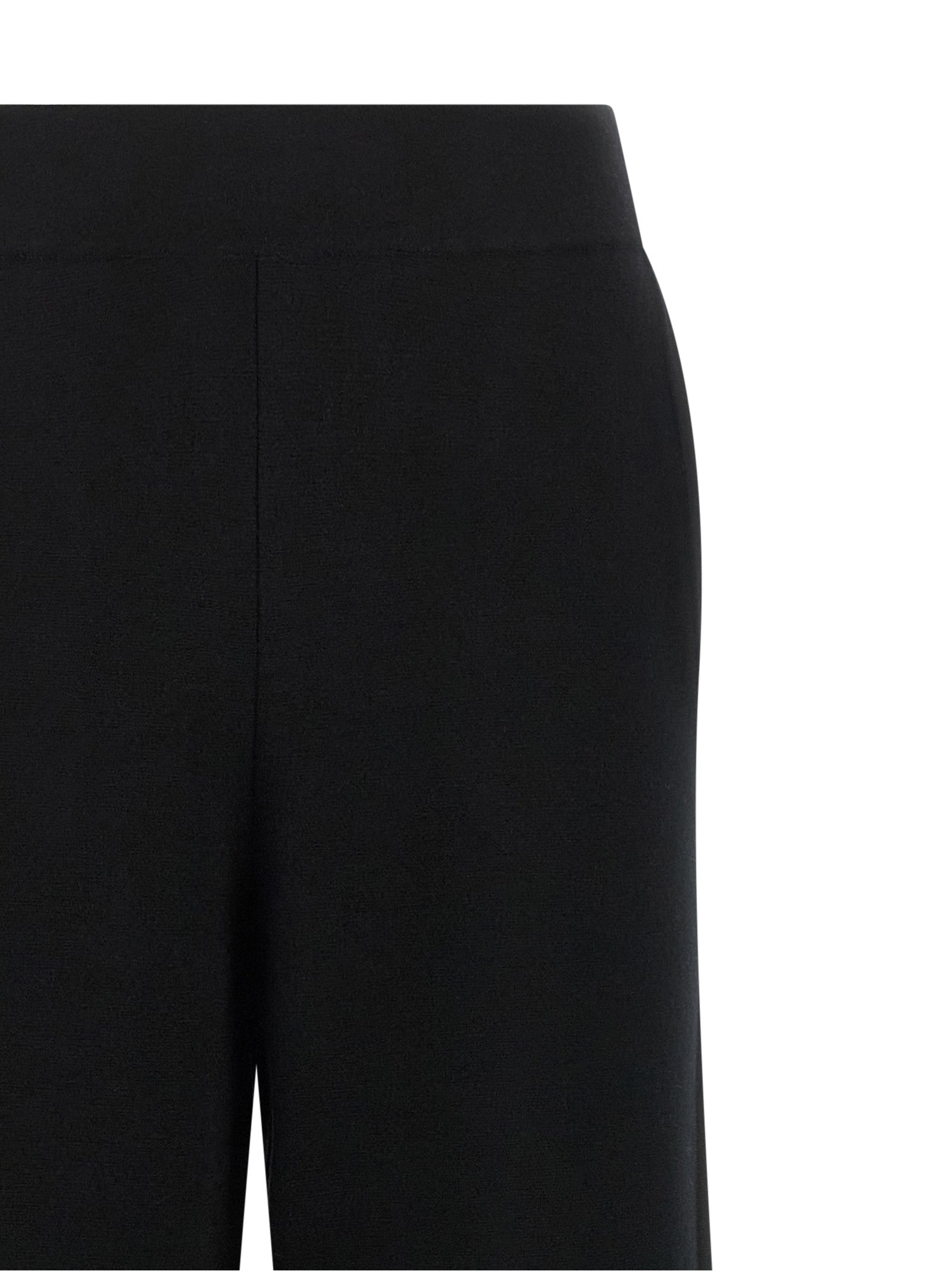 Max Mara Schwarze Woll-Freizeithose