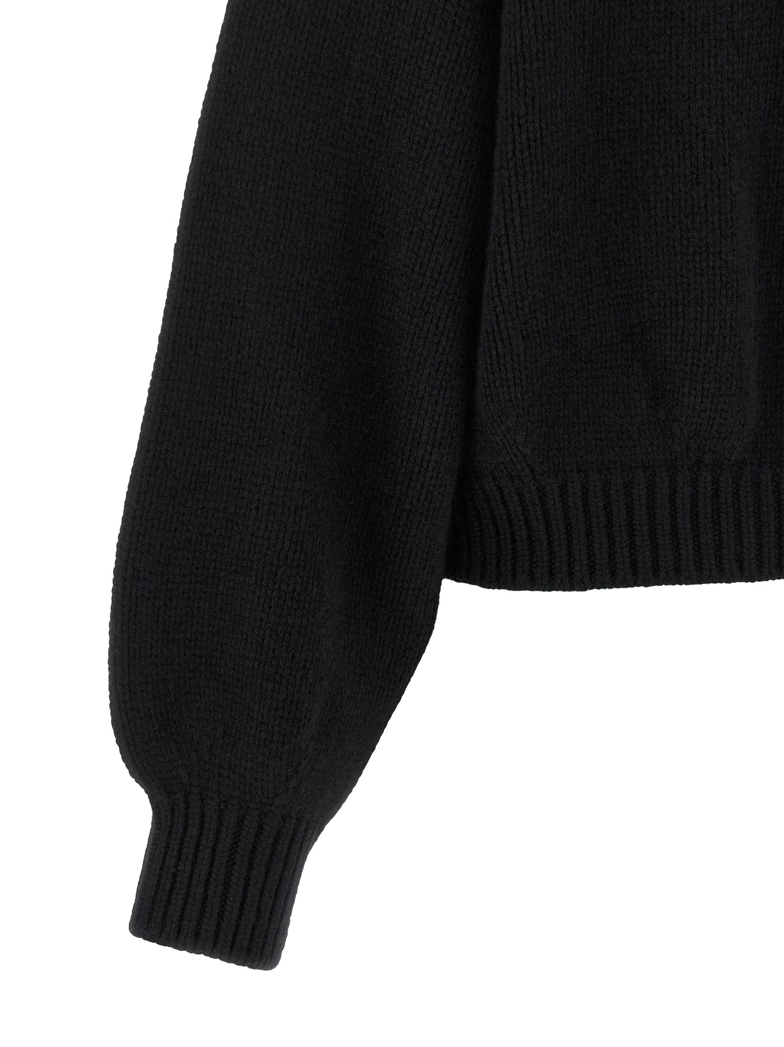 Khaite Schwarzer Kaschmir-Cardigan