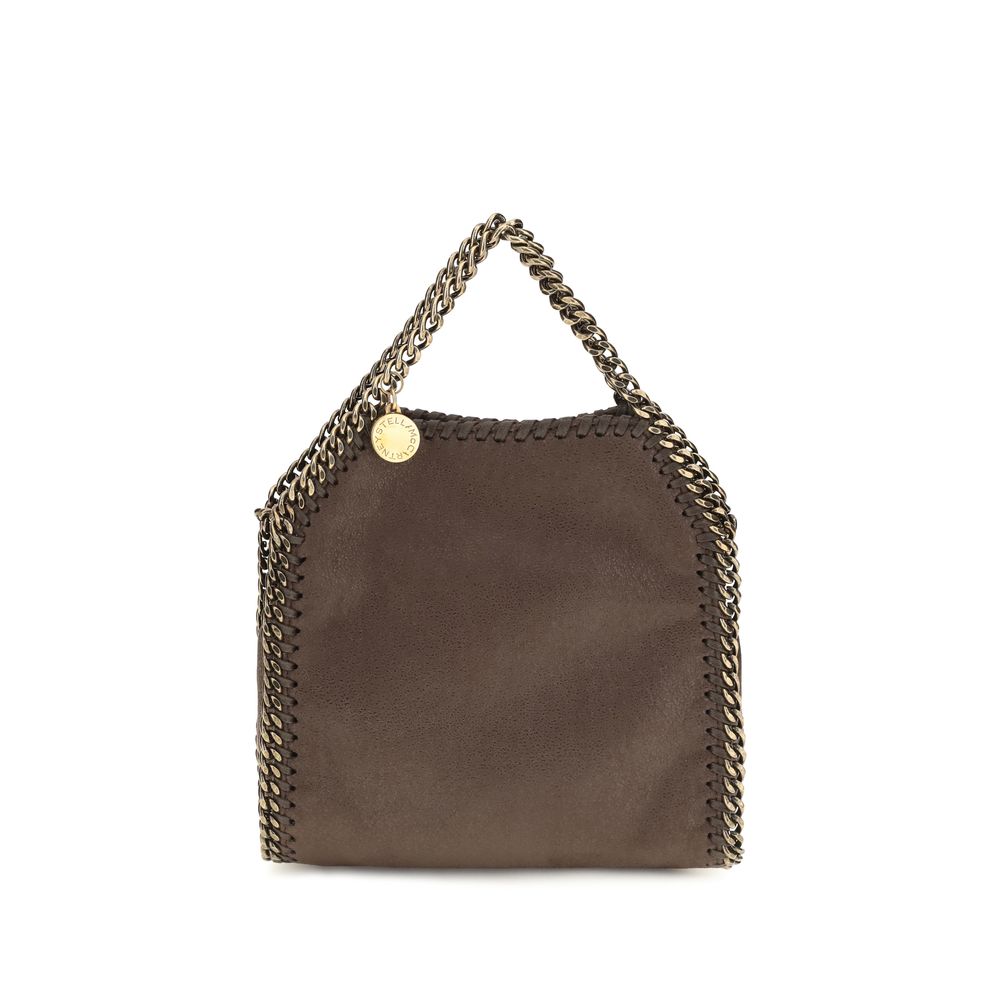 Stella McCartney Braune Kalbsleder-Tasche Bos Taurus