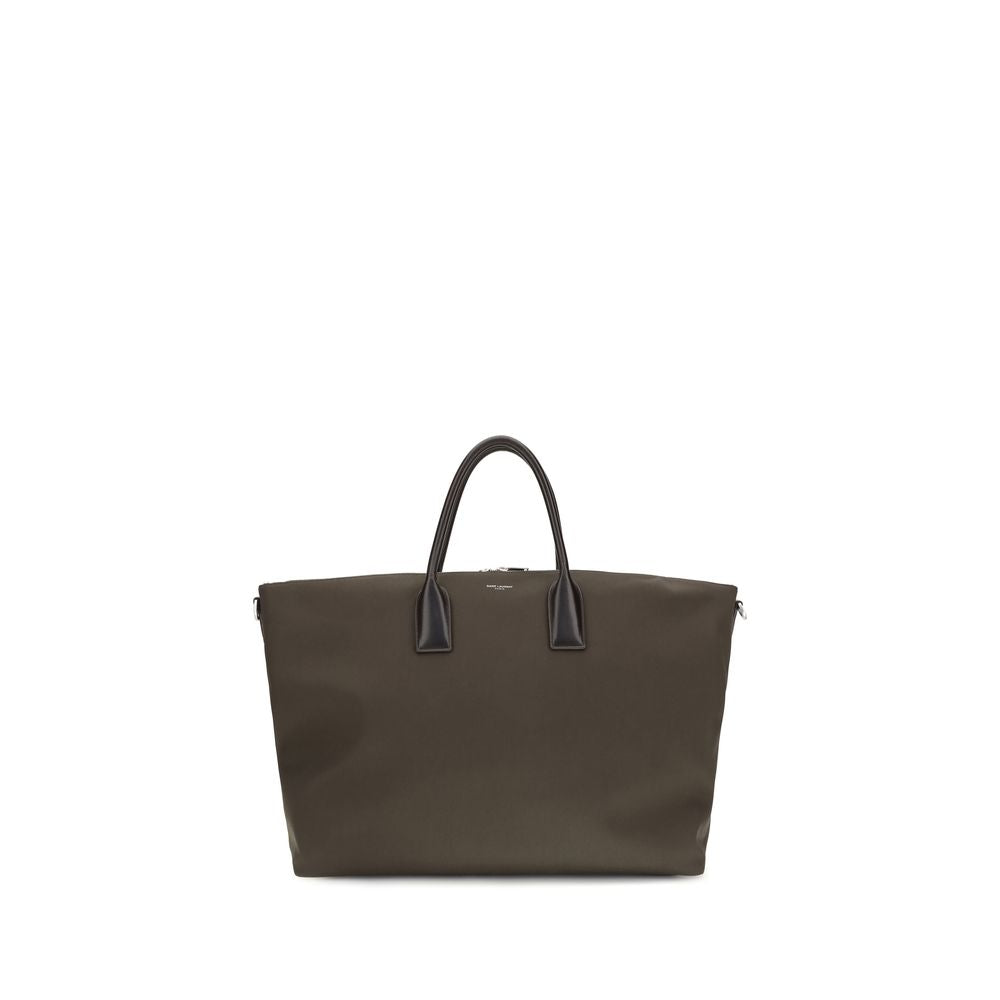Saint Laurent Braune Kalbsleder Bos Taurus Handtasche