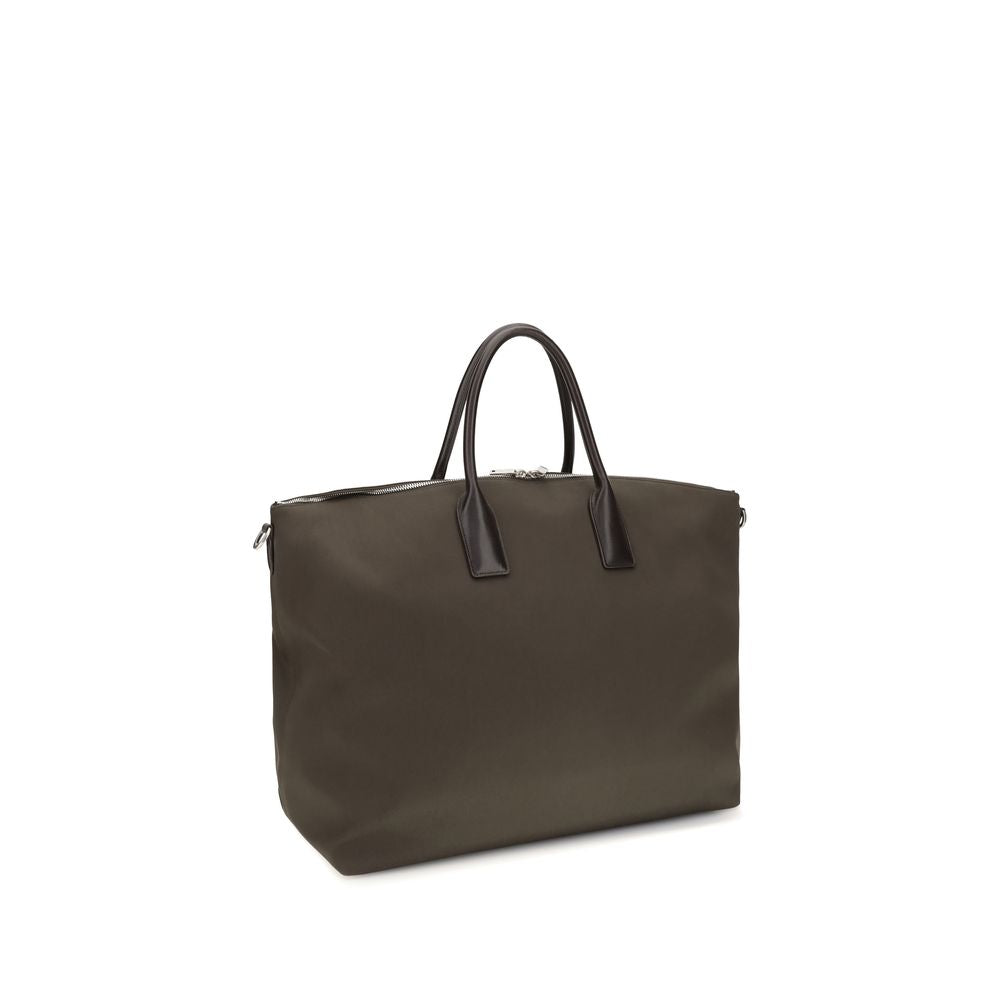 Saint Laurent Braune Kalbsleder Bos Taurus Handtasche