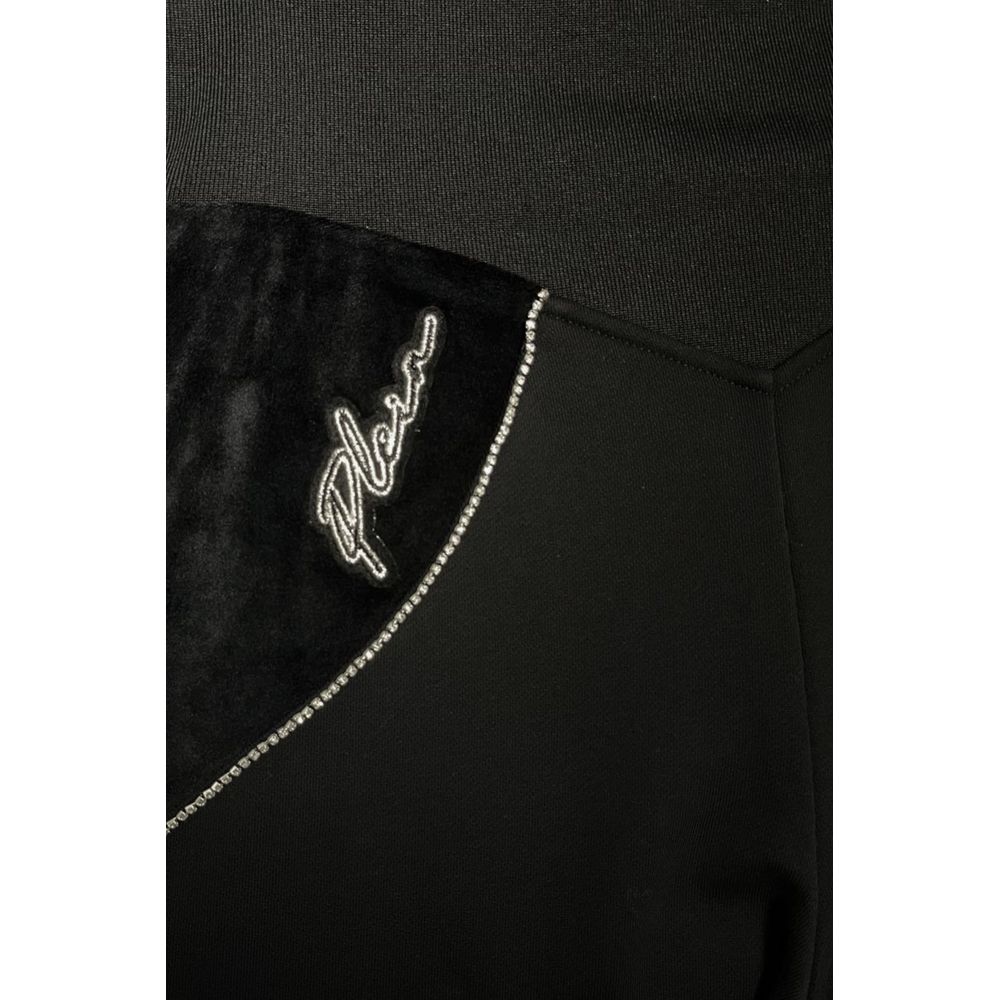 Philipp Plein Schwarze Baumwoll-Sweatpants für Damen