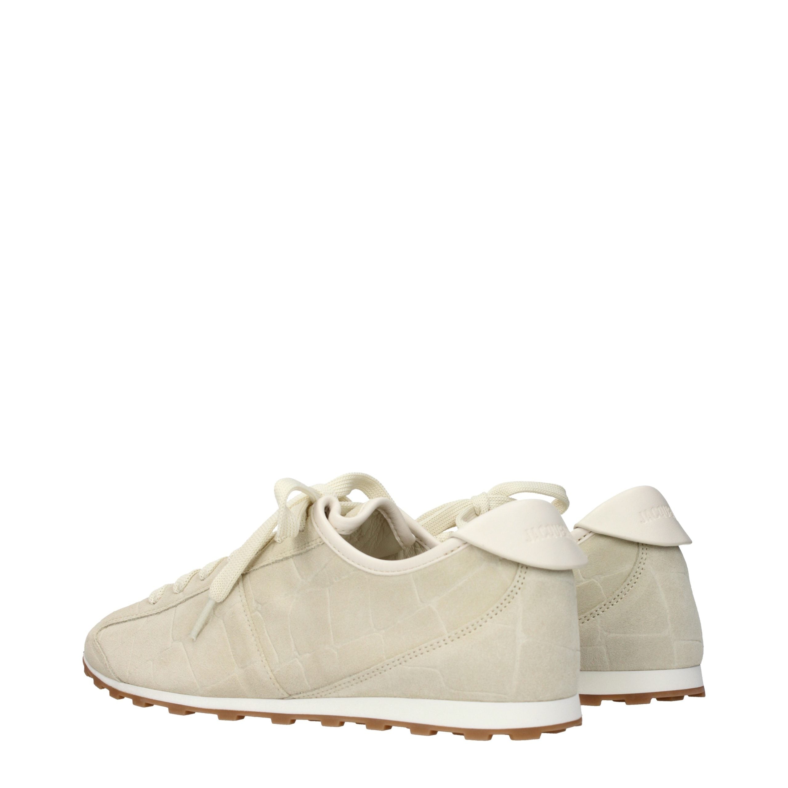 Jacquemus Beige Leder Low-Top Sneaker