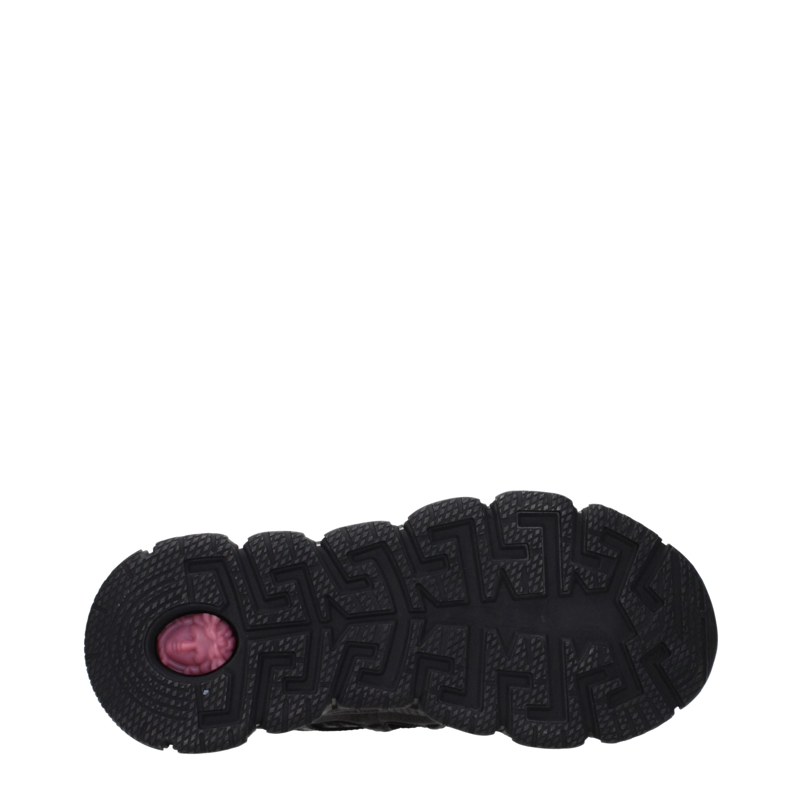 Versace Schwarze Stoff-Sneaker