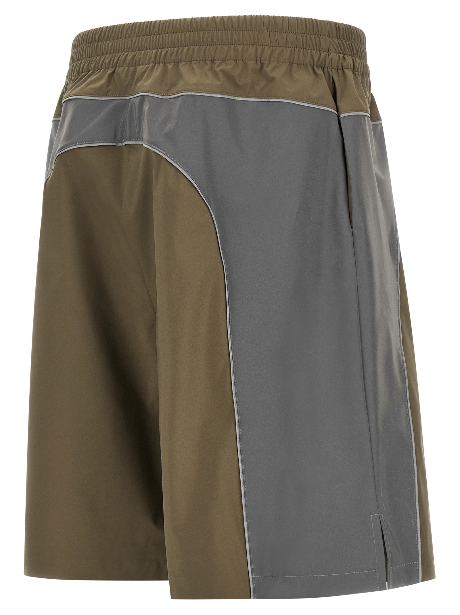 Balenciaga Graue Bermuda-Shorts aus Polyester