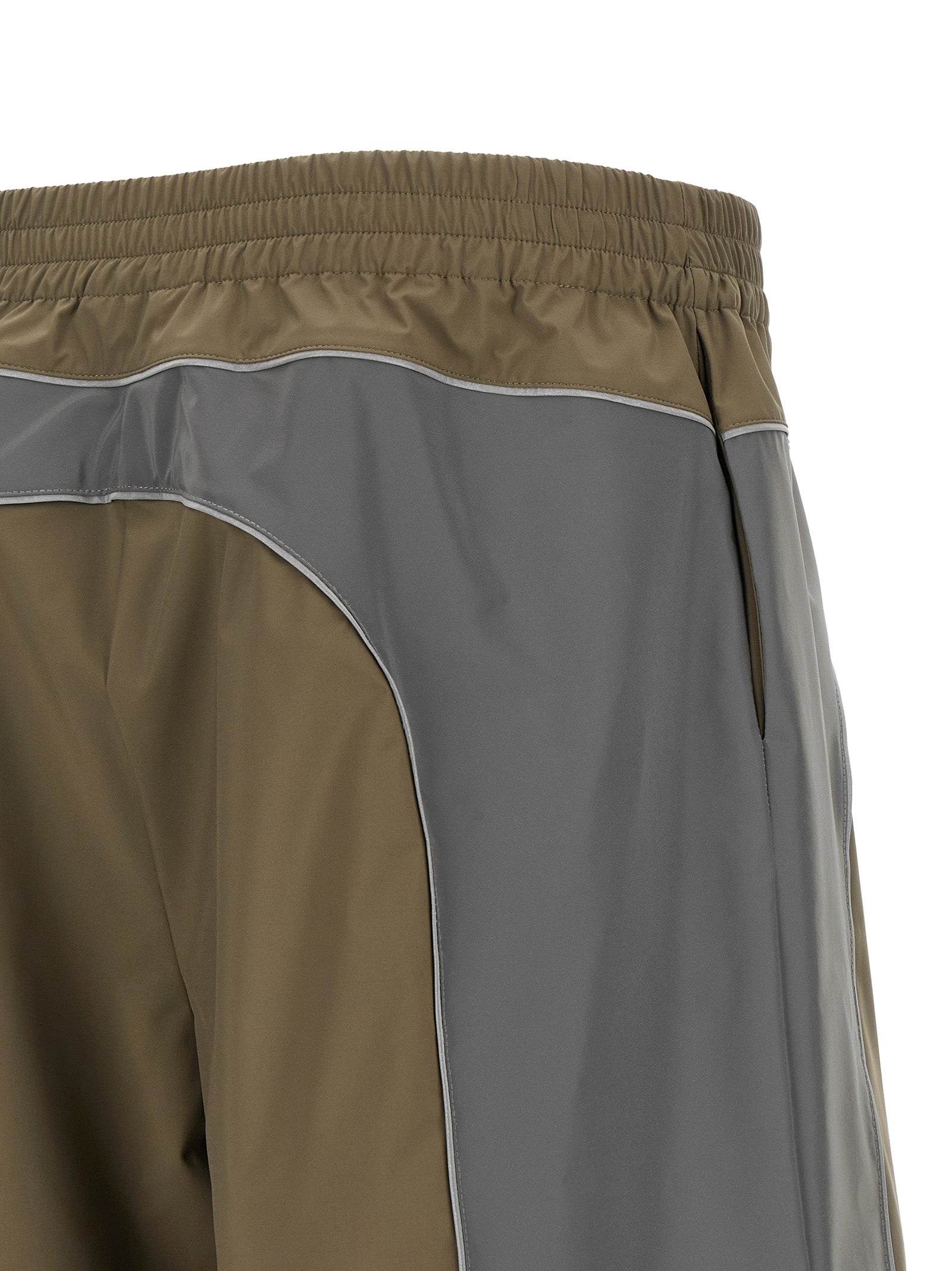 Balenciaga Graue Bermuda-Shorts aus Polyester