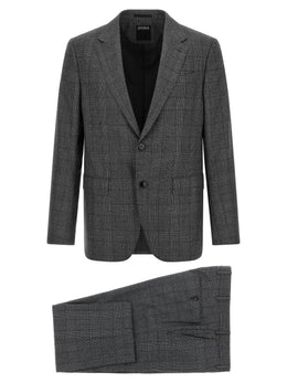 ZEGNA Grauer Woll-Zweiteiler