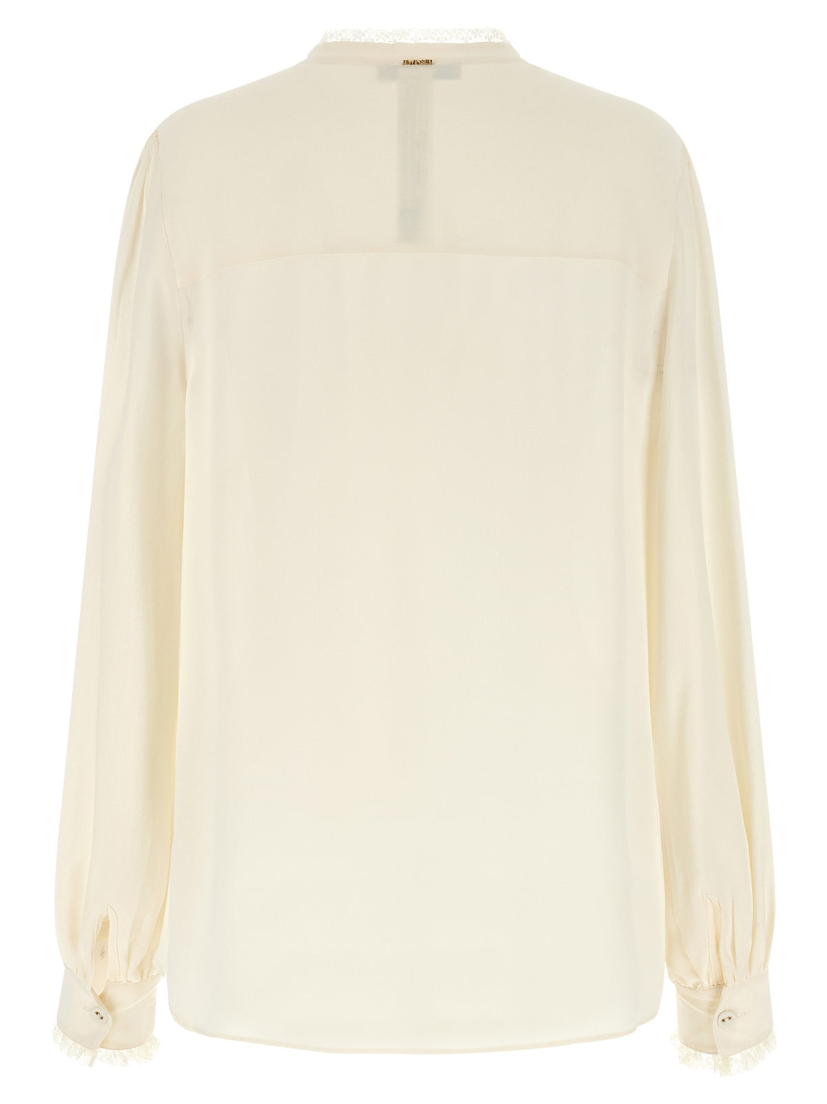 Twinset Weiße Viskose-Bluse