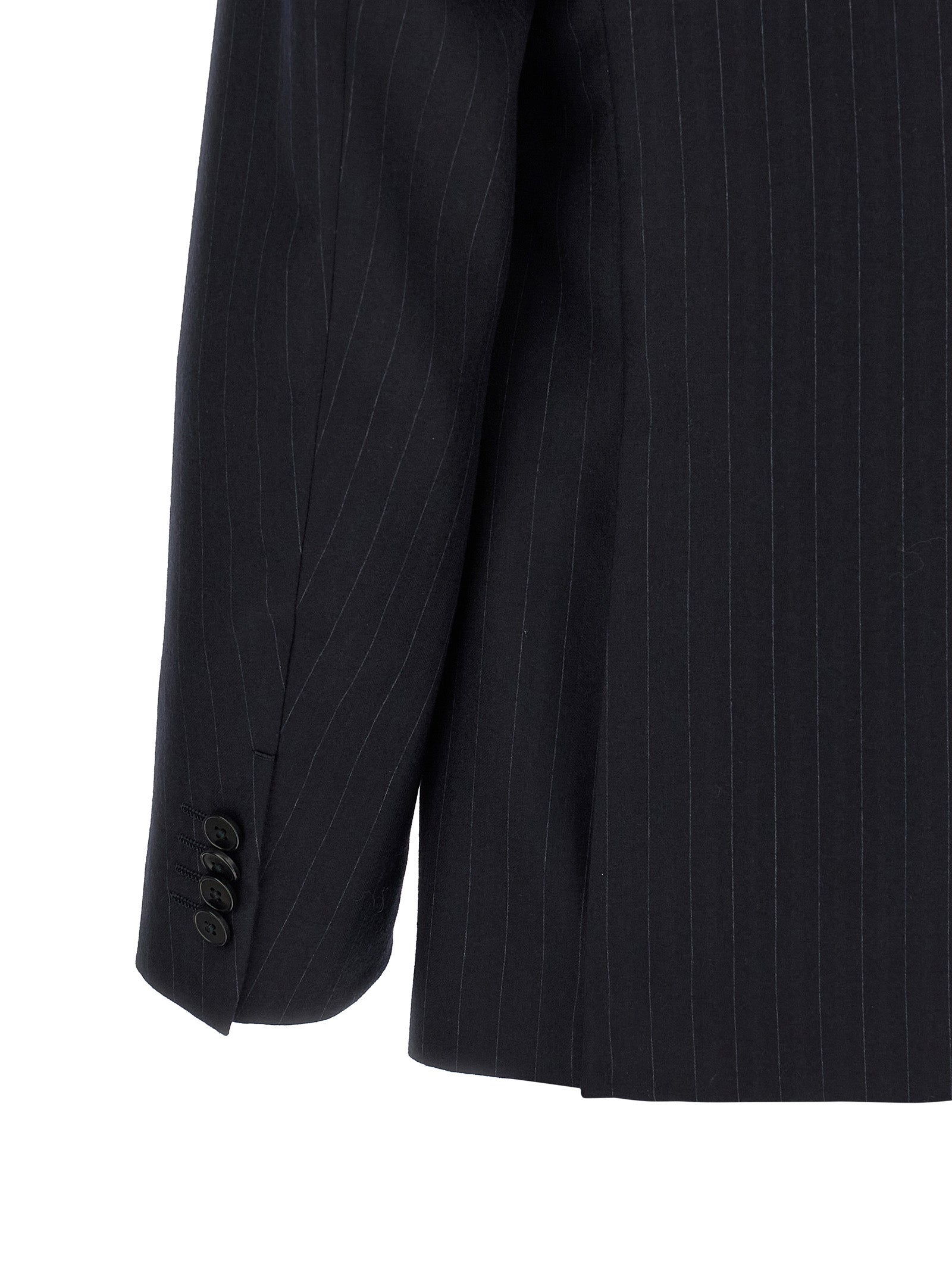 ZEGNA Blauer Wollanzug Zweiteiler